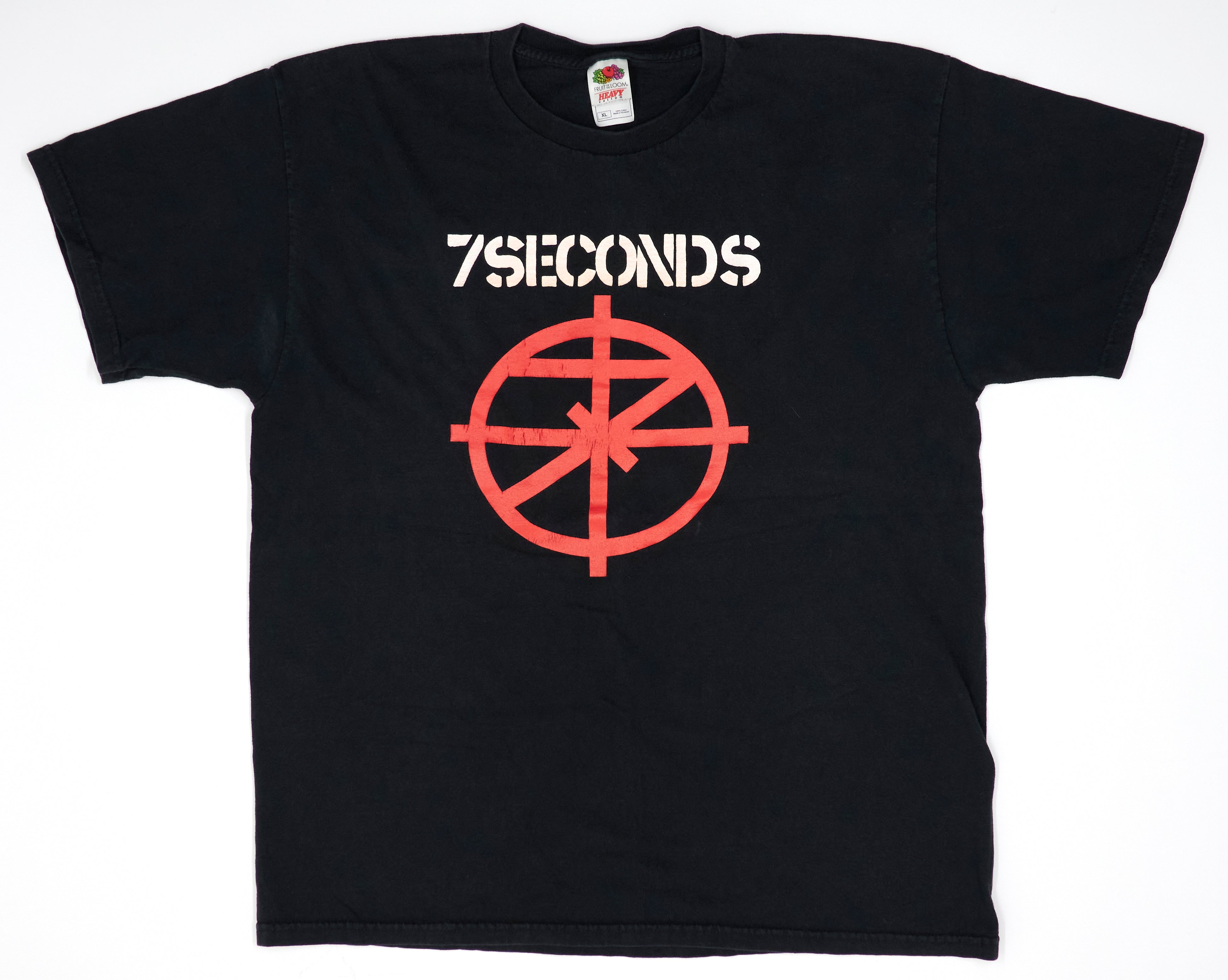 7 Seconds – Crosshairs Logo 00's Tour Shirt Size XL