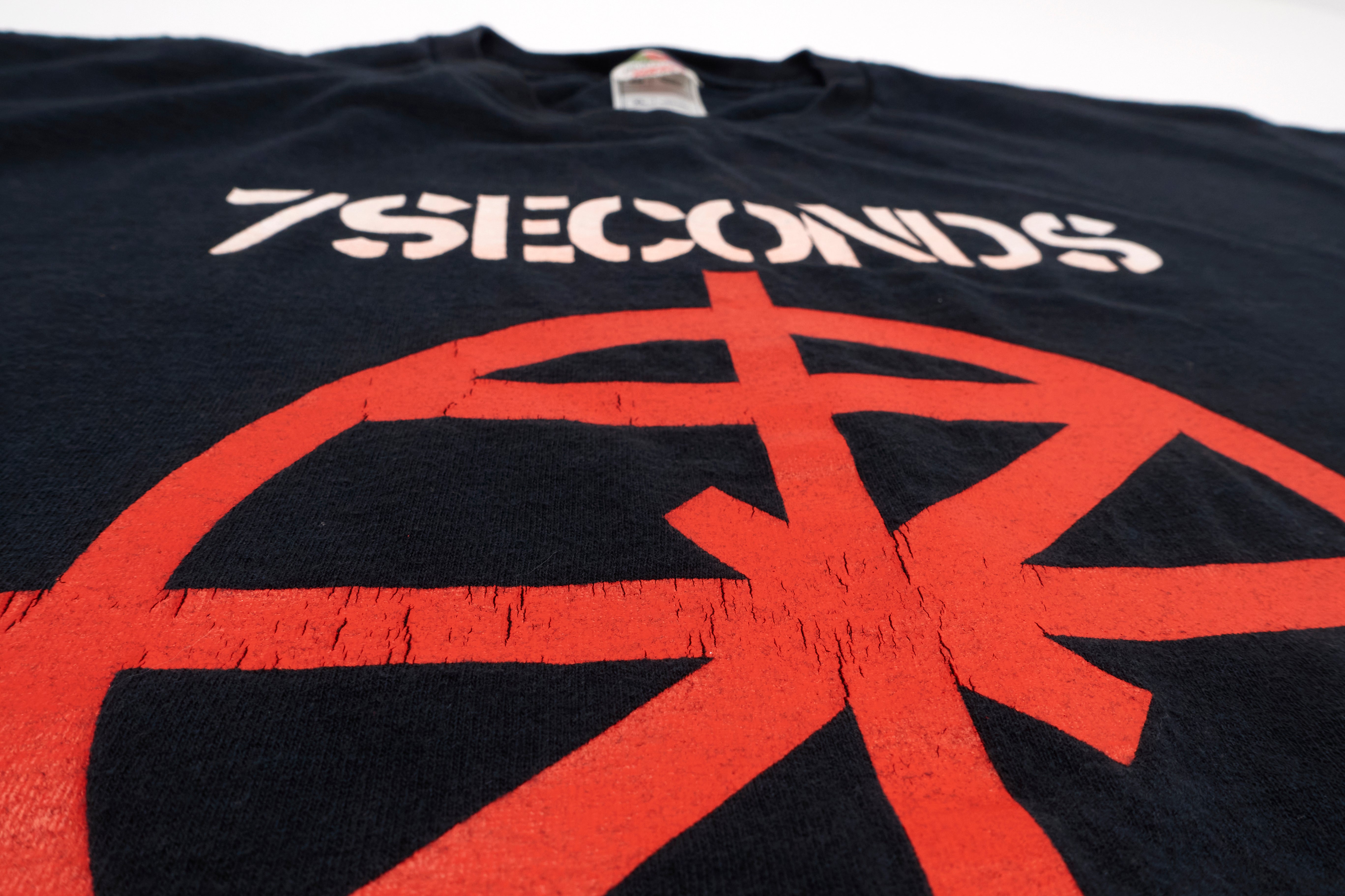 7 Seconds – Crosshairs Logo 00's Tour Shirt Size XL