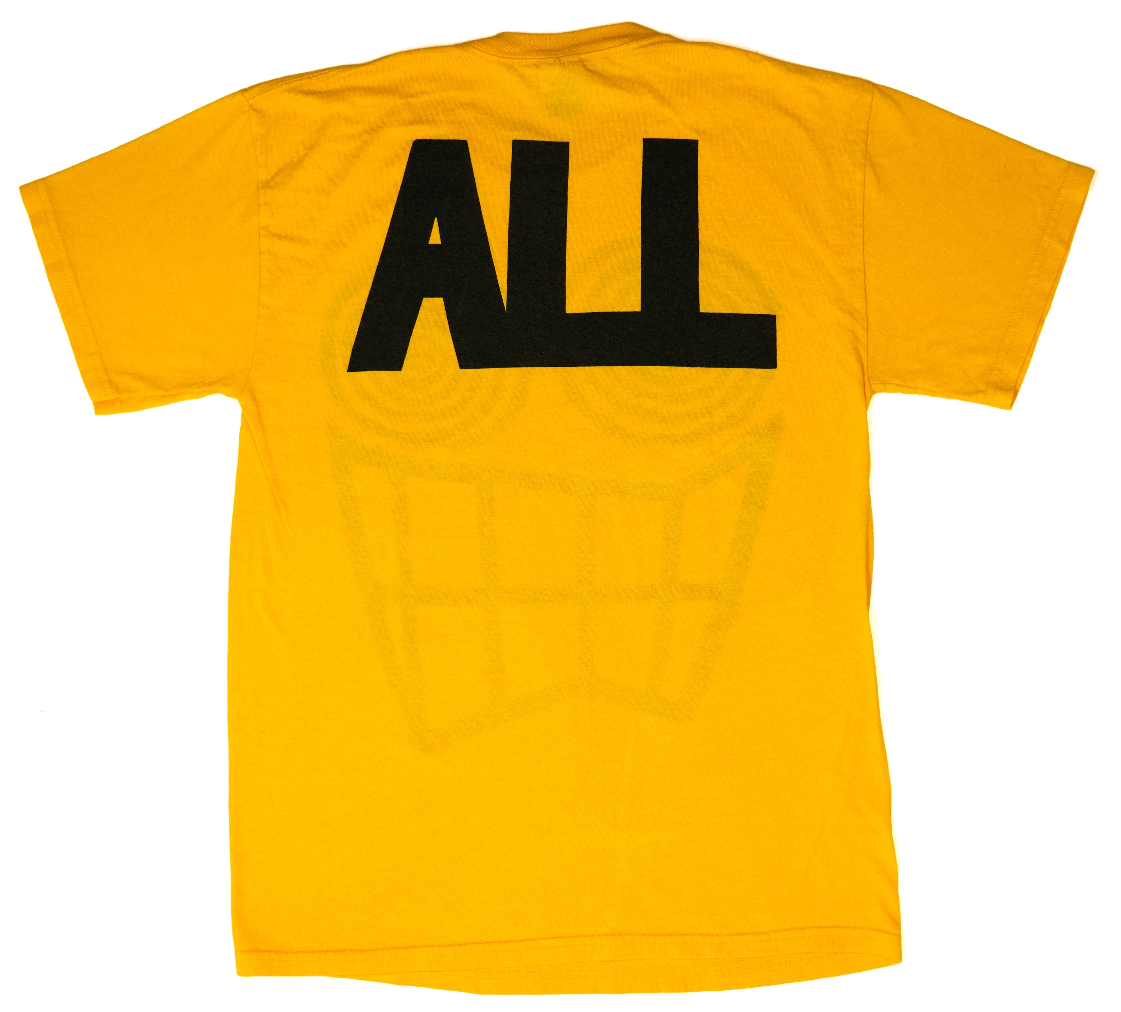 ALL - Allroy Face Tour Shirt Yellow Size Medium