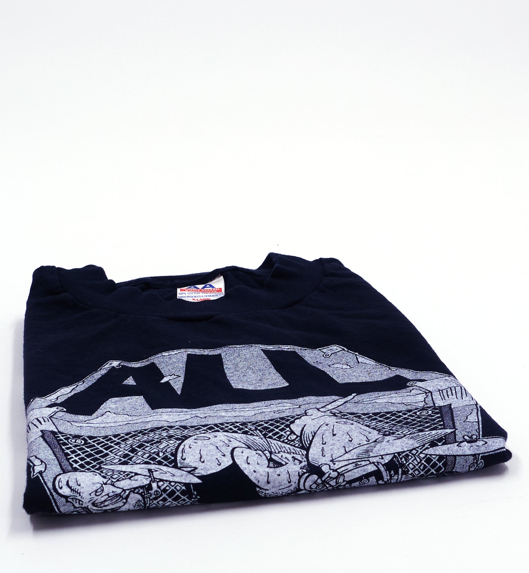 ALL - Pummel 1996 Australian Tour Shirt Size XL