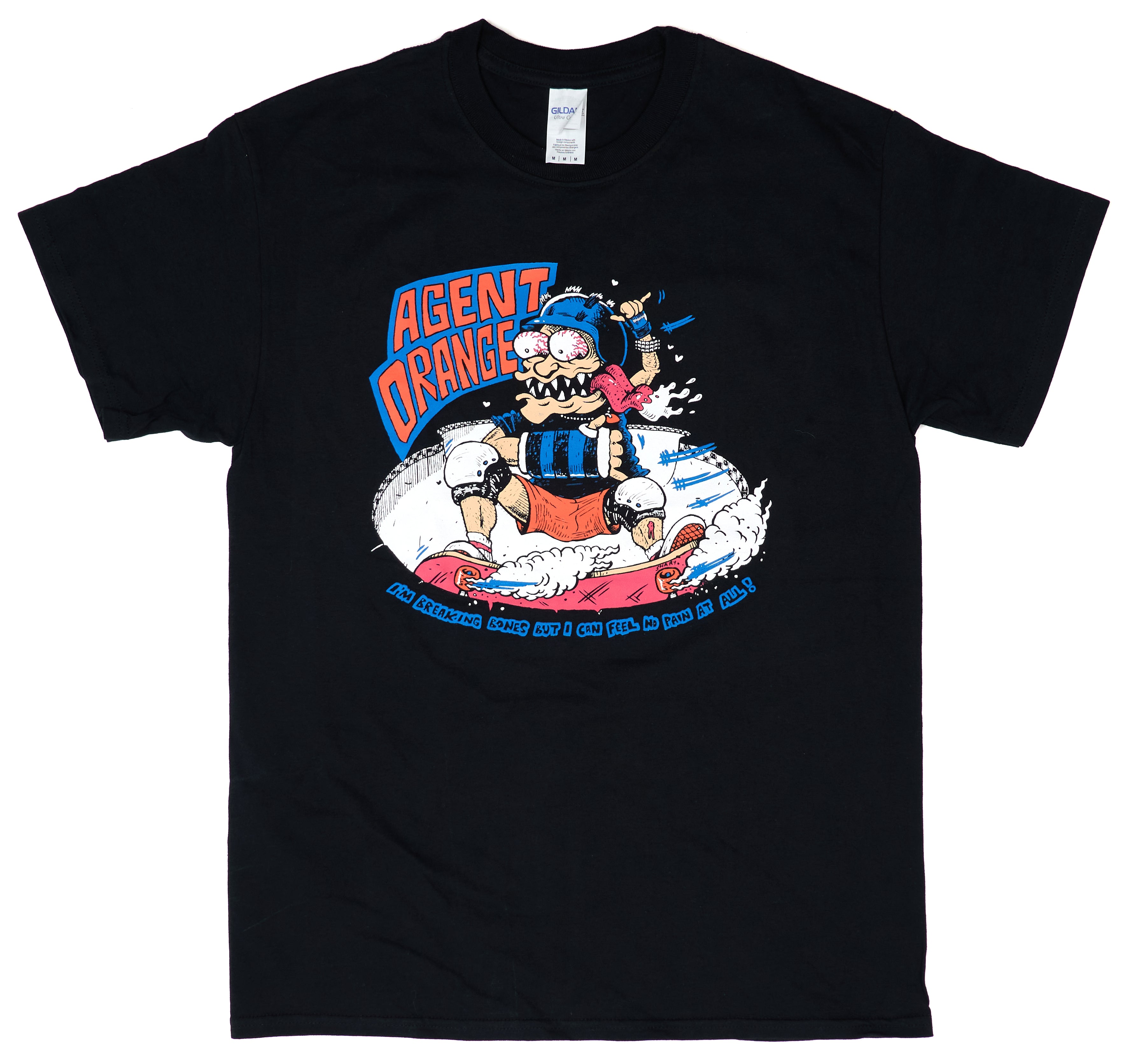 Agent Orange - Shary I'm Breaking Bones But I Can Feel No Pain Shirt Size Medium