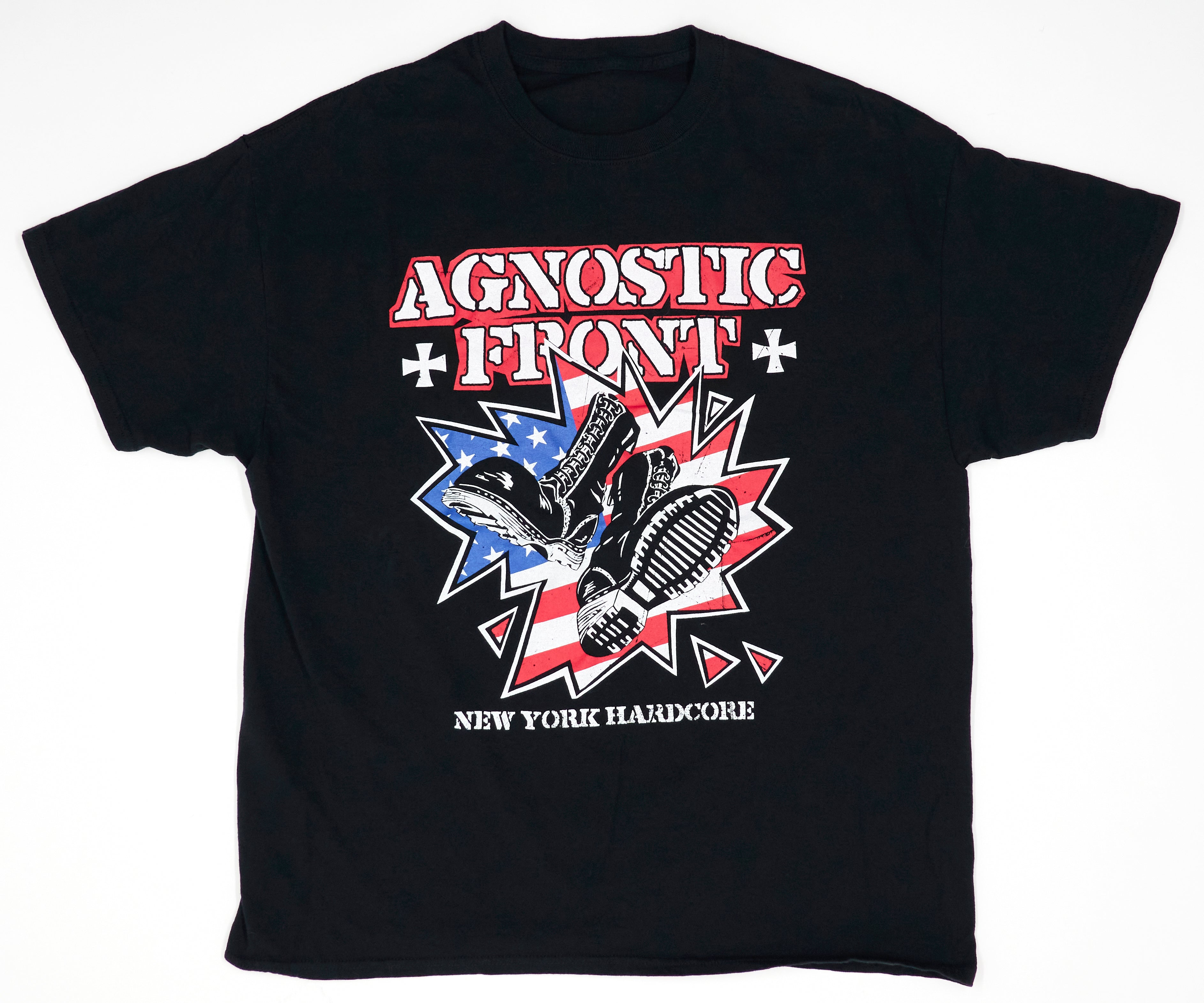 Agnostic Front - New York Hardcore Tour Shirt Size XL