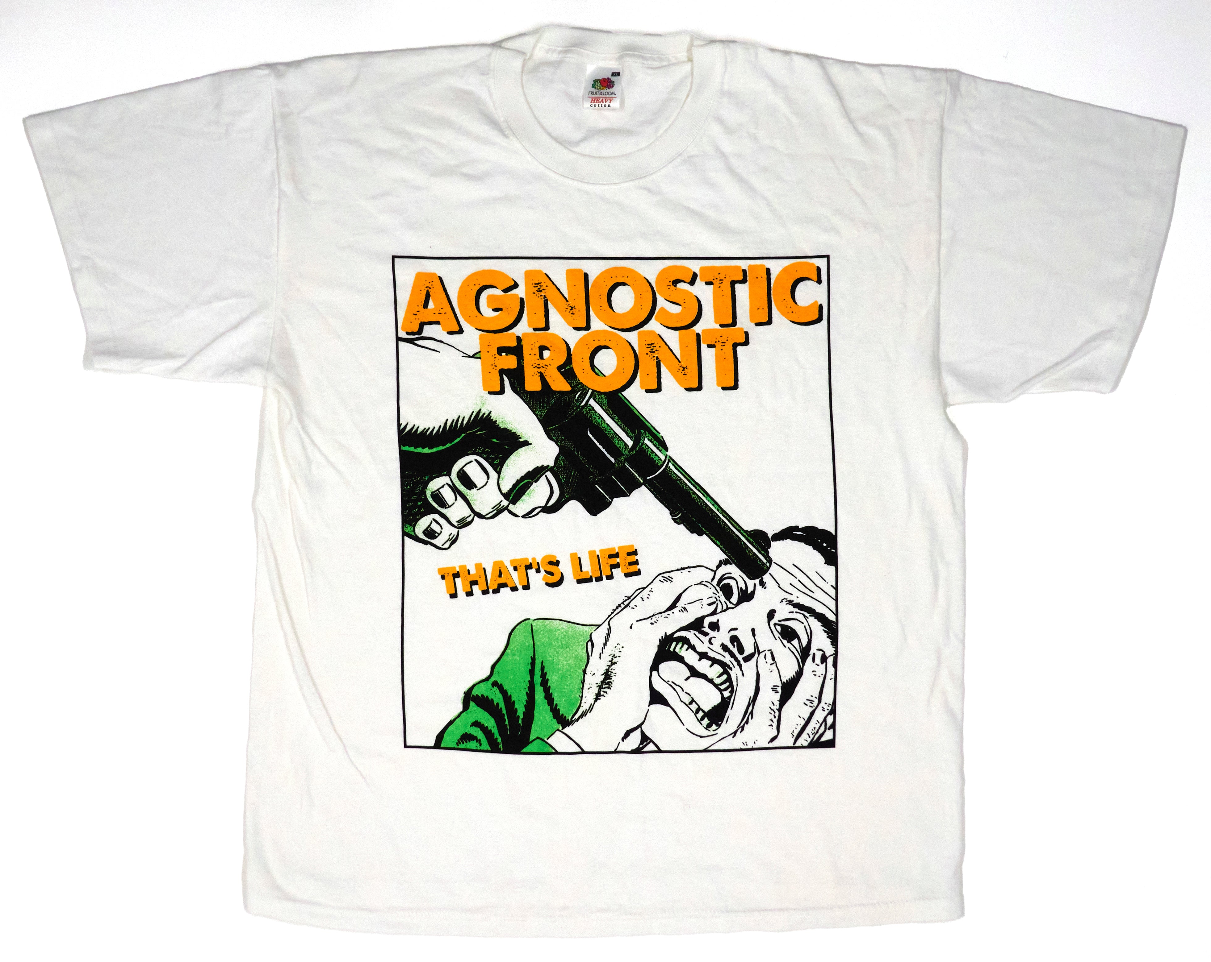 Agnostic Front - That's Life late 00's Tour Shirt Size XL
