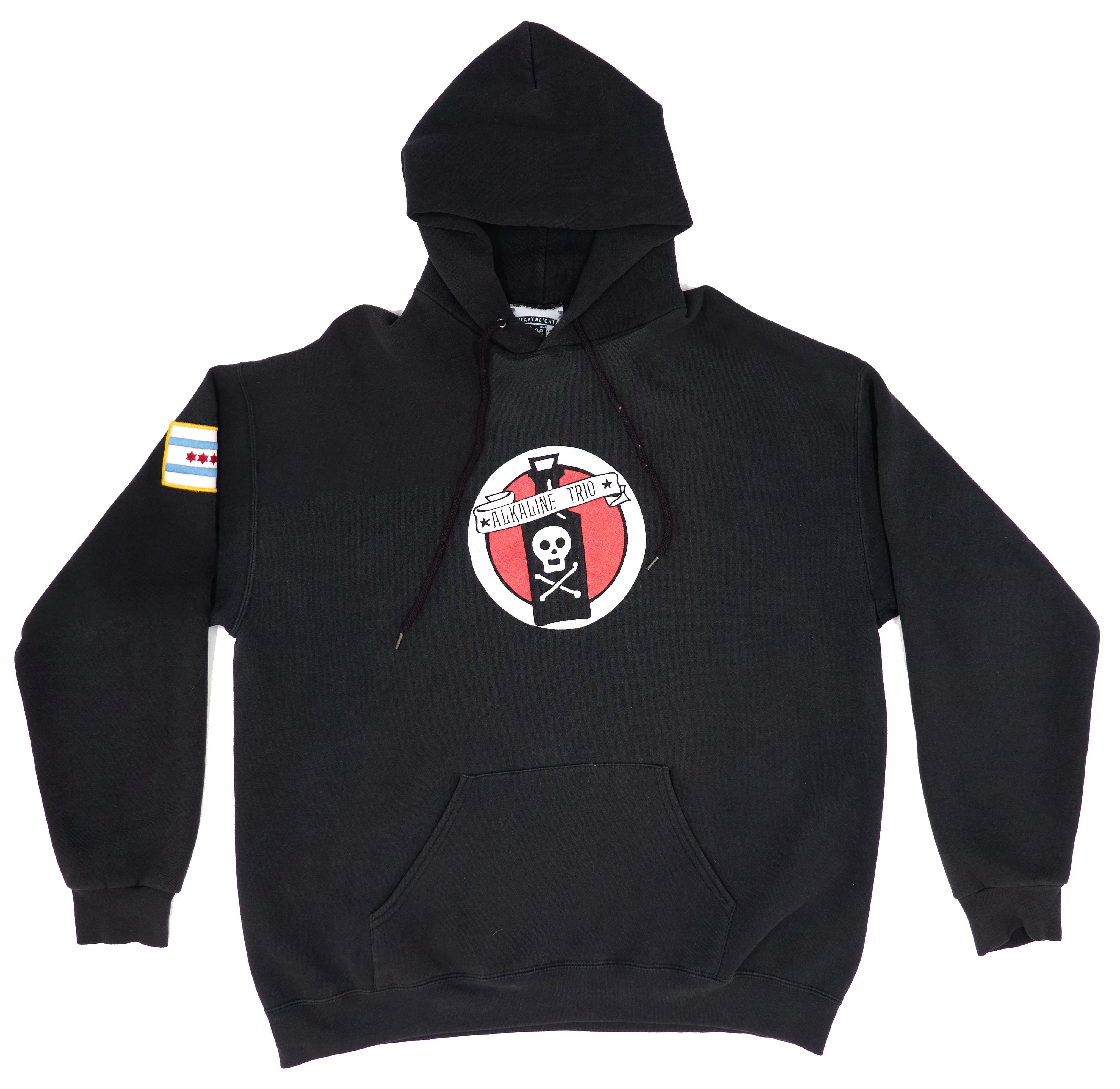 Alkaline Trio – Poison Bottle Hooded EARLY Tour Sweat Shirt Size XL