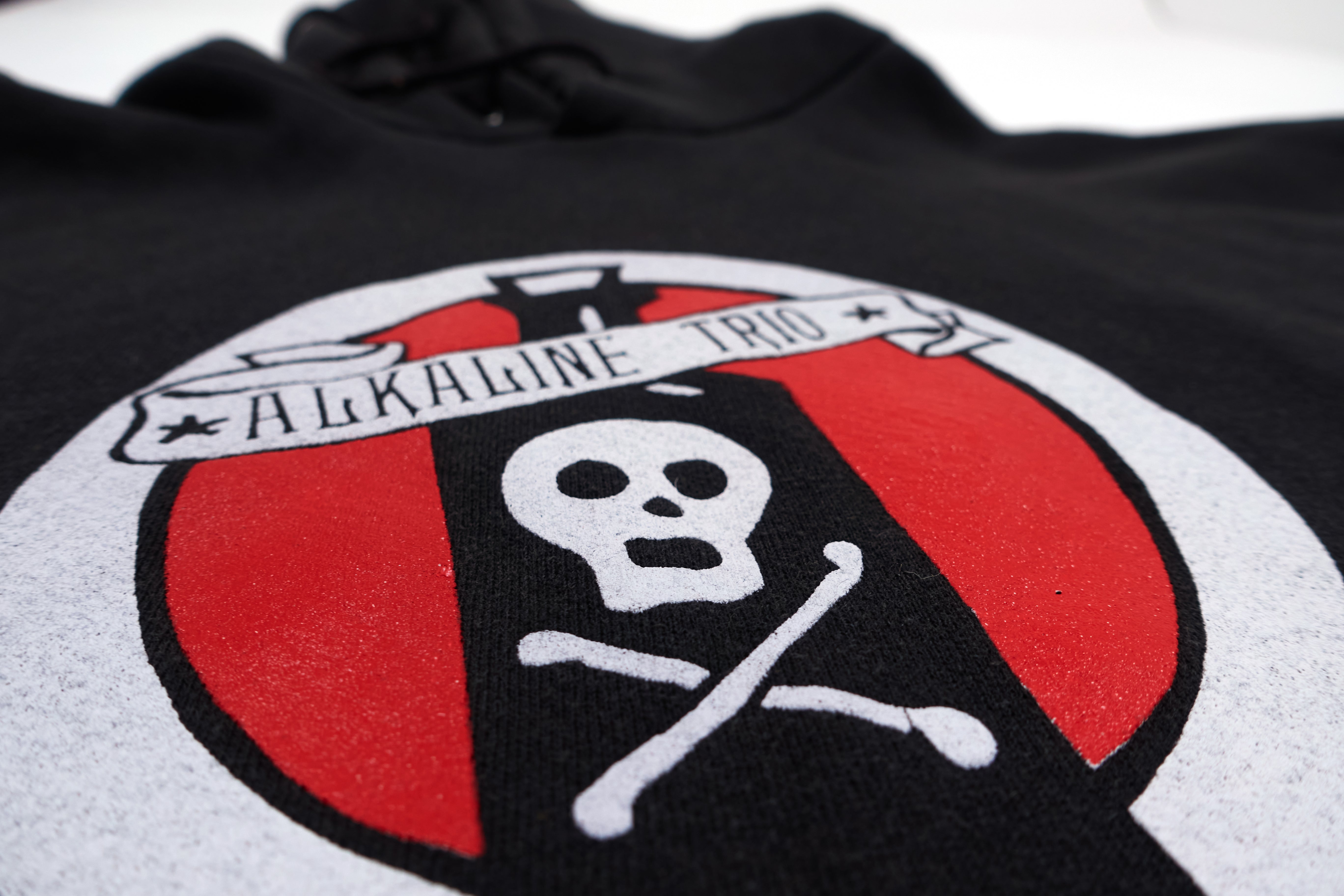 Alkaline Trio – Poison Bottle Hooded EARLY Tour Sweat Shirt Size XL