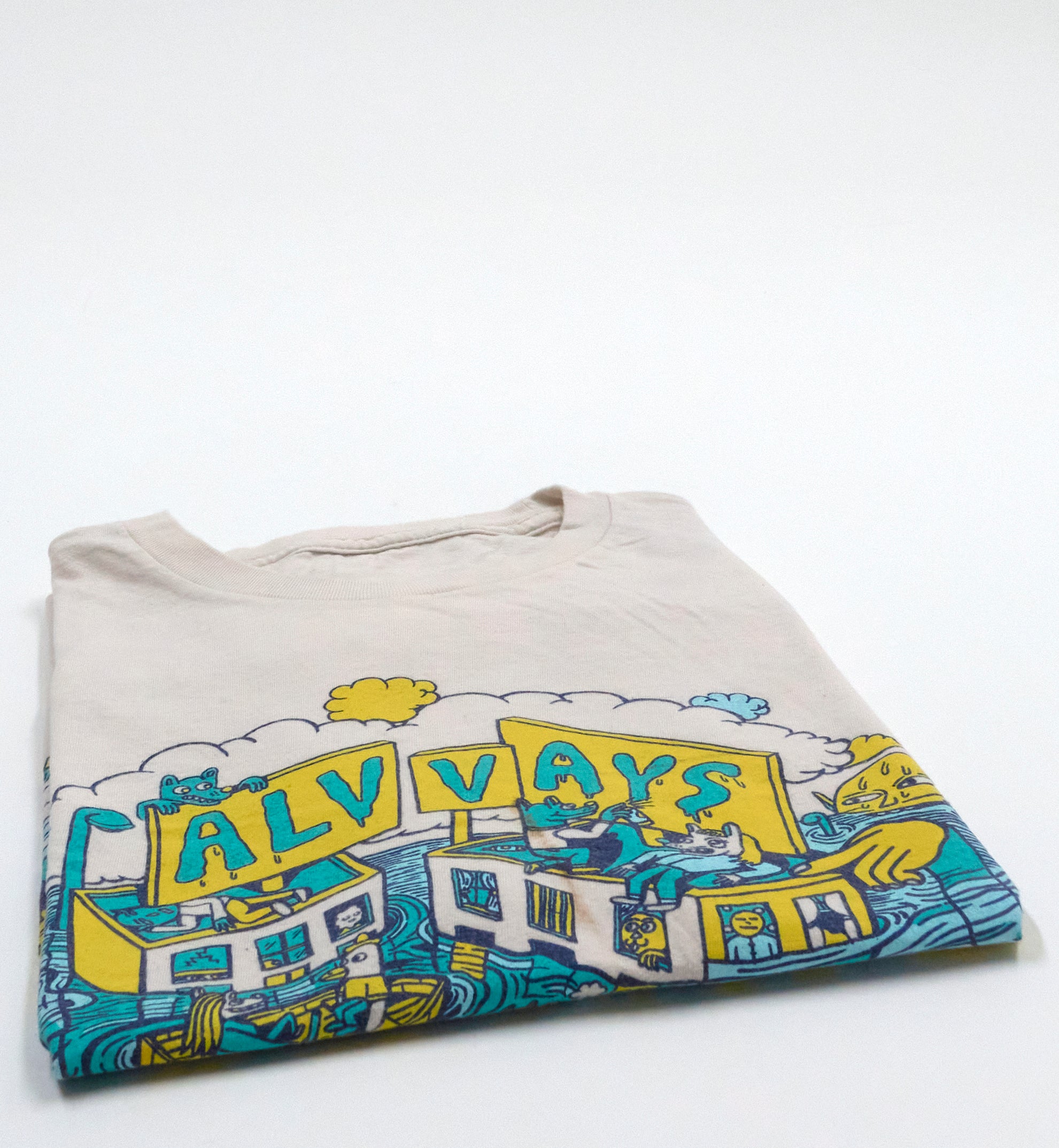 Alvvays - Killer Acid 2017 Tour Shirt Size Large