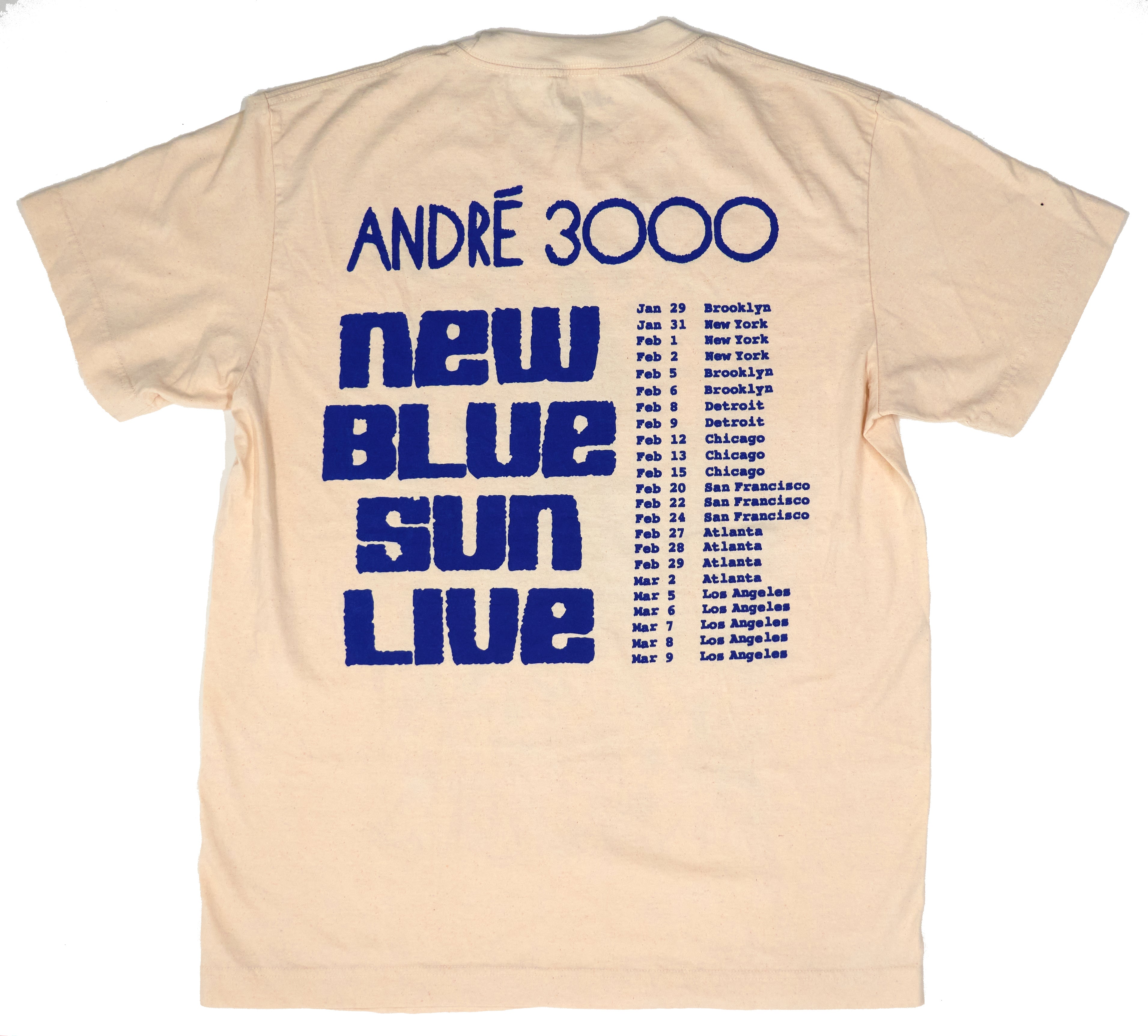 André 3000 - New Blue Sun Live 2024 Tour Shirt Size XL
