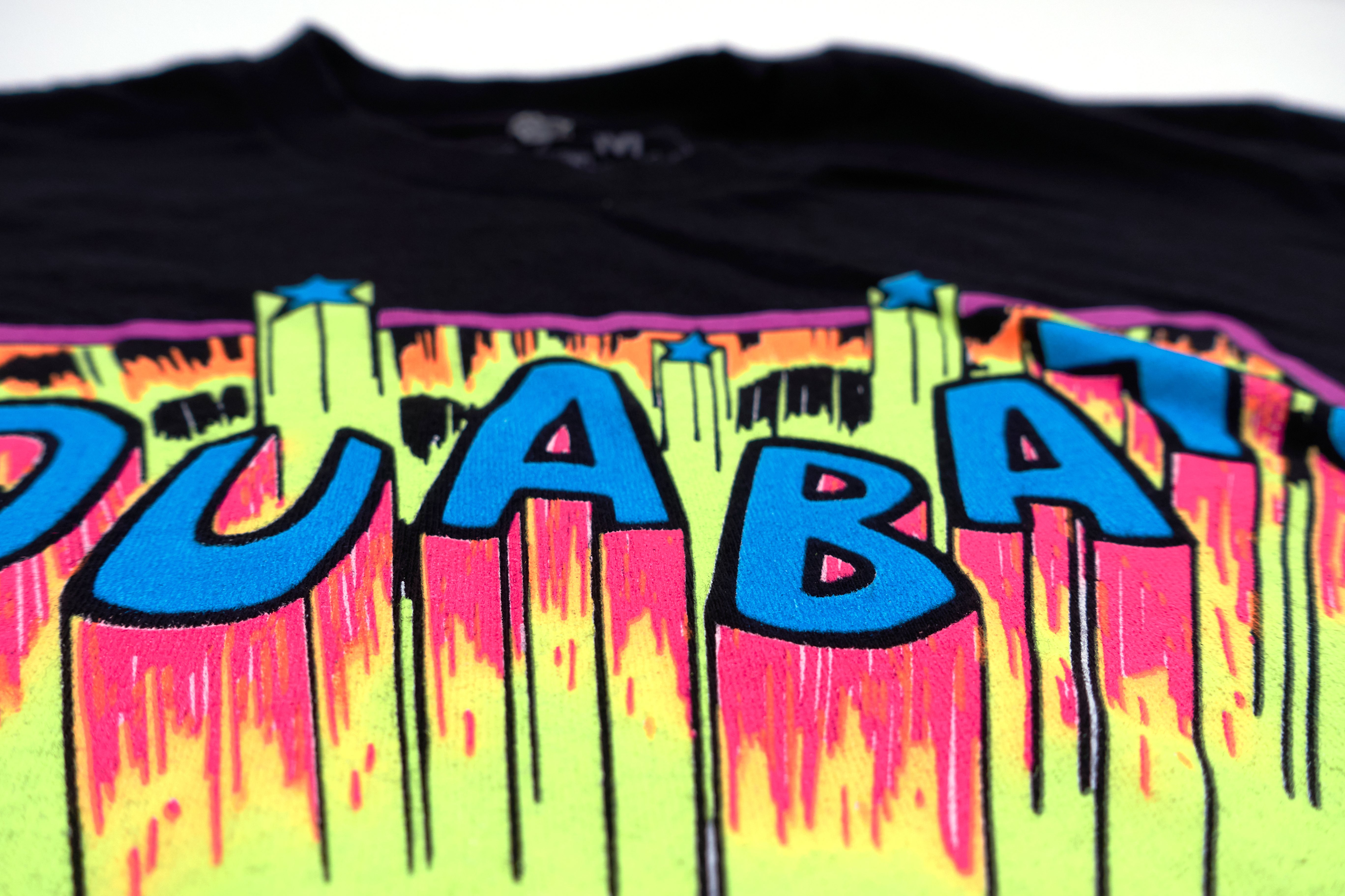 Aquabats - Shary Fluorescent Bat Illustration Tour Shirt Size Medium