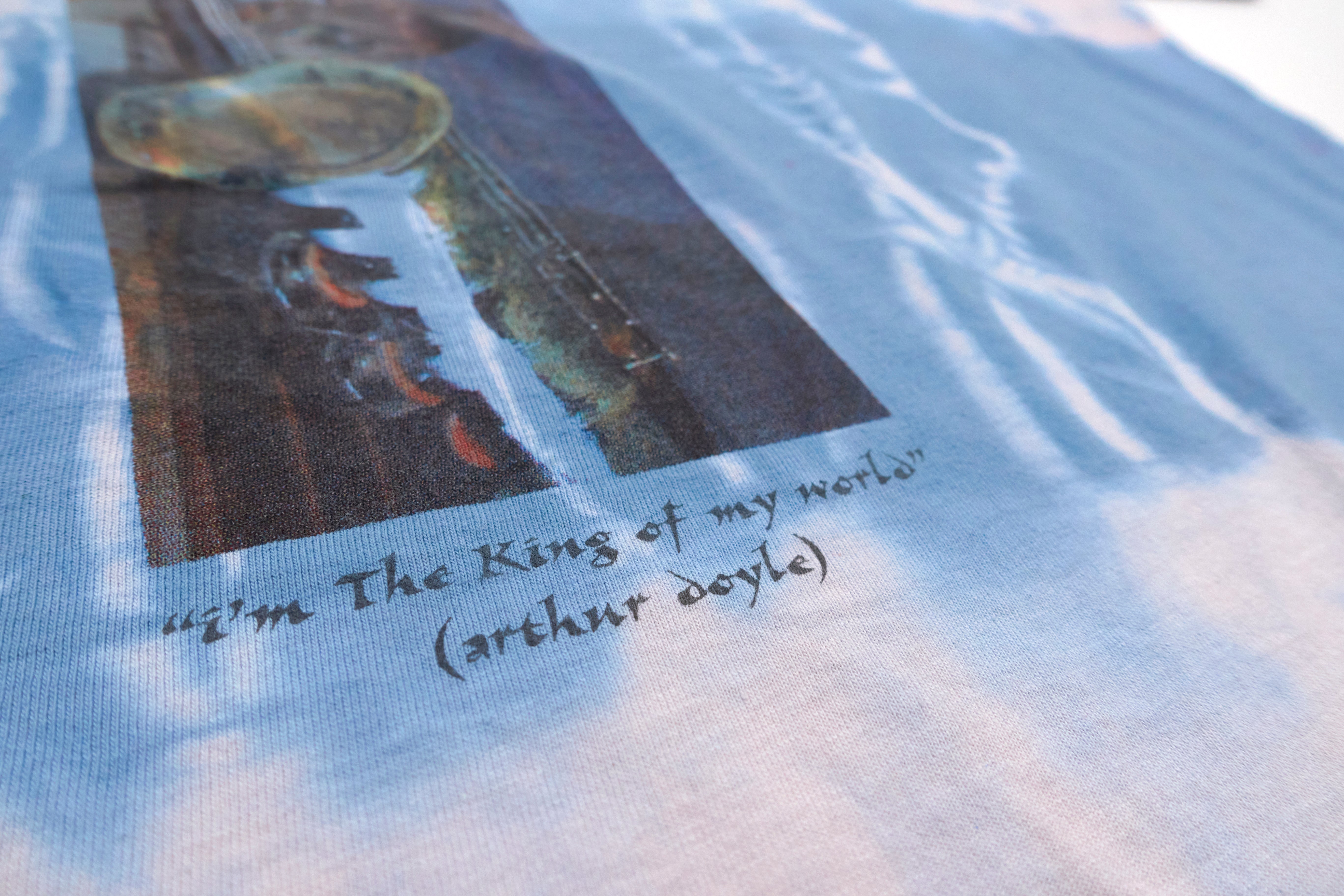 Arthur Doyle - Im The King Of My World Tye Dye Shirt Size XL