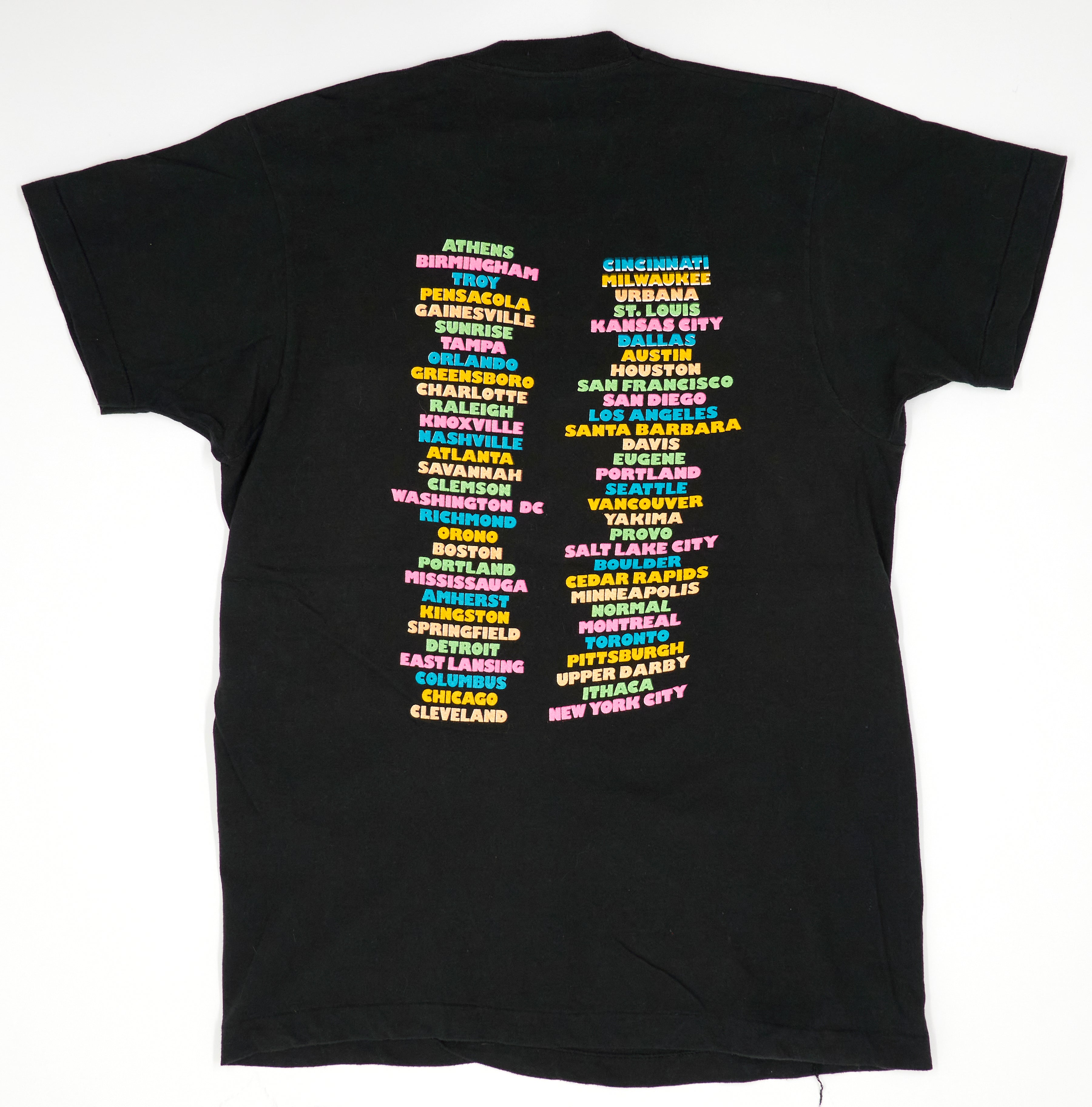 B-52's - Cosmic Thing 1989 North American Tour Shirt Size XL