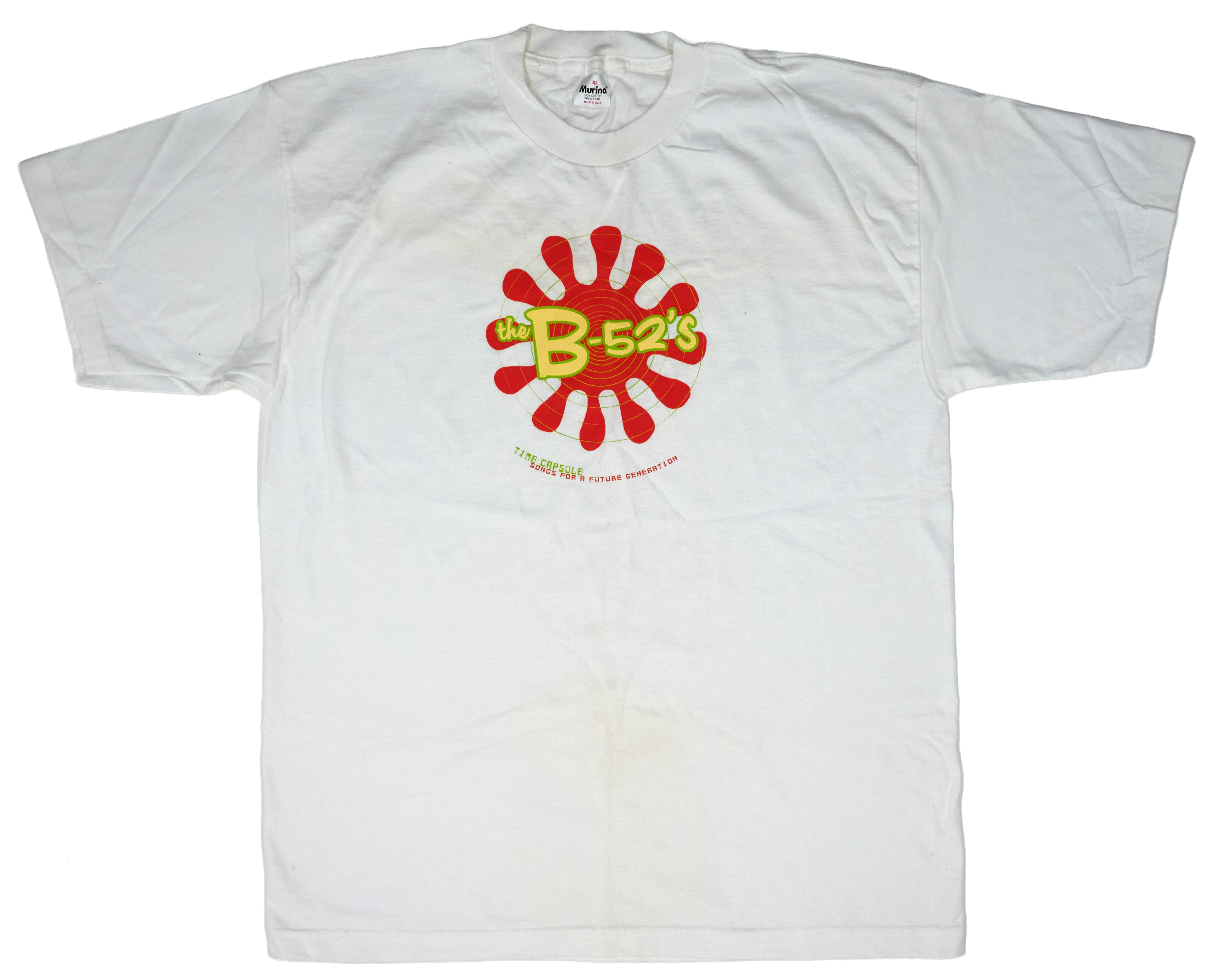 B-52's - Time Capsule Songs For A Future Generation 1998 Promo Only Shirt Size XL