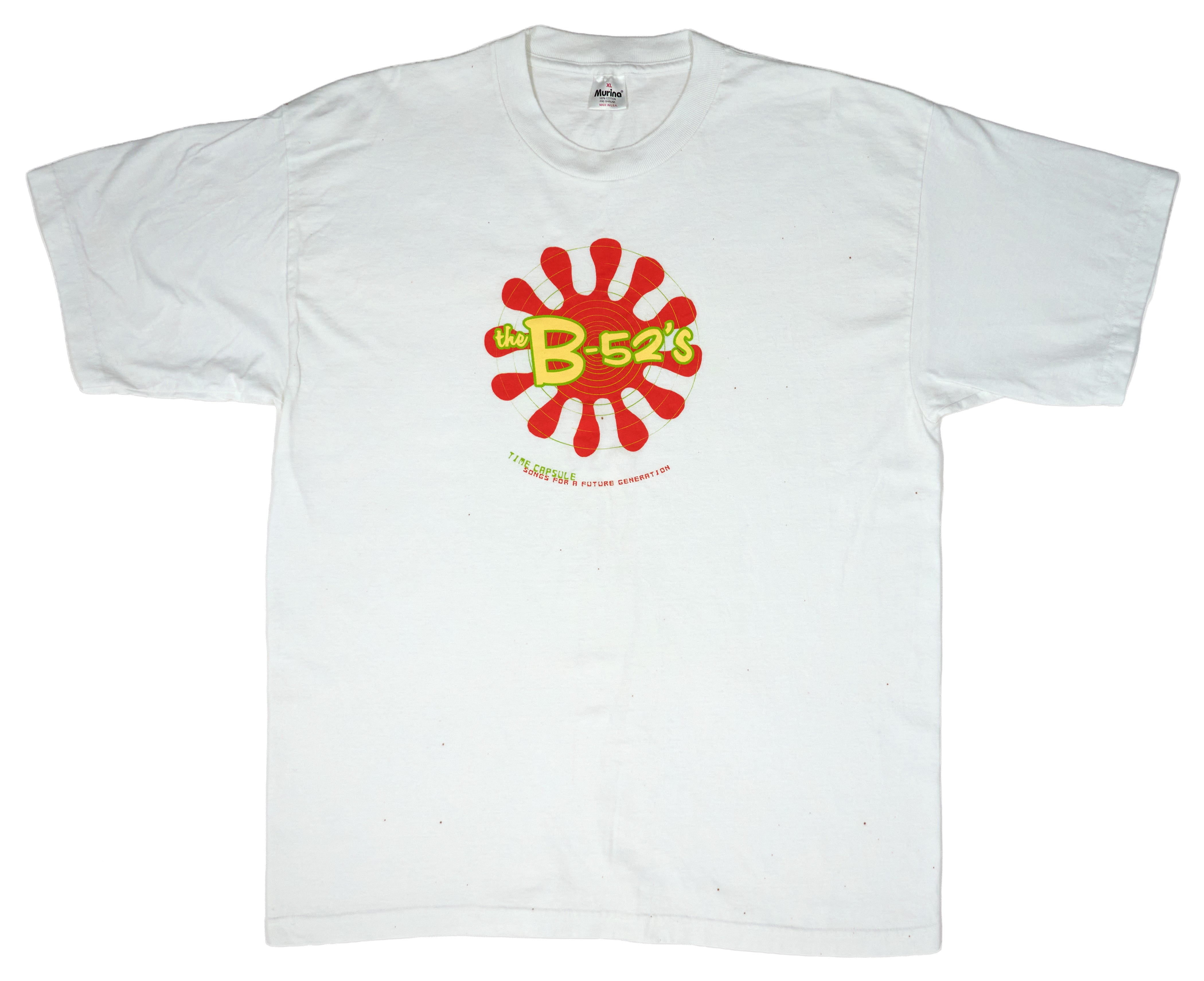 B-52's - Time Capsule Songs For A Future Generation 1998 Promo Only Shirt Size XL