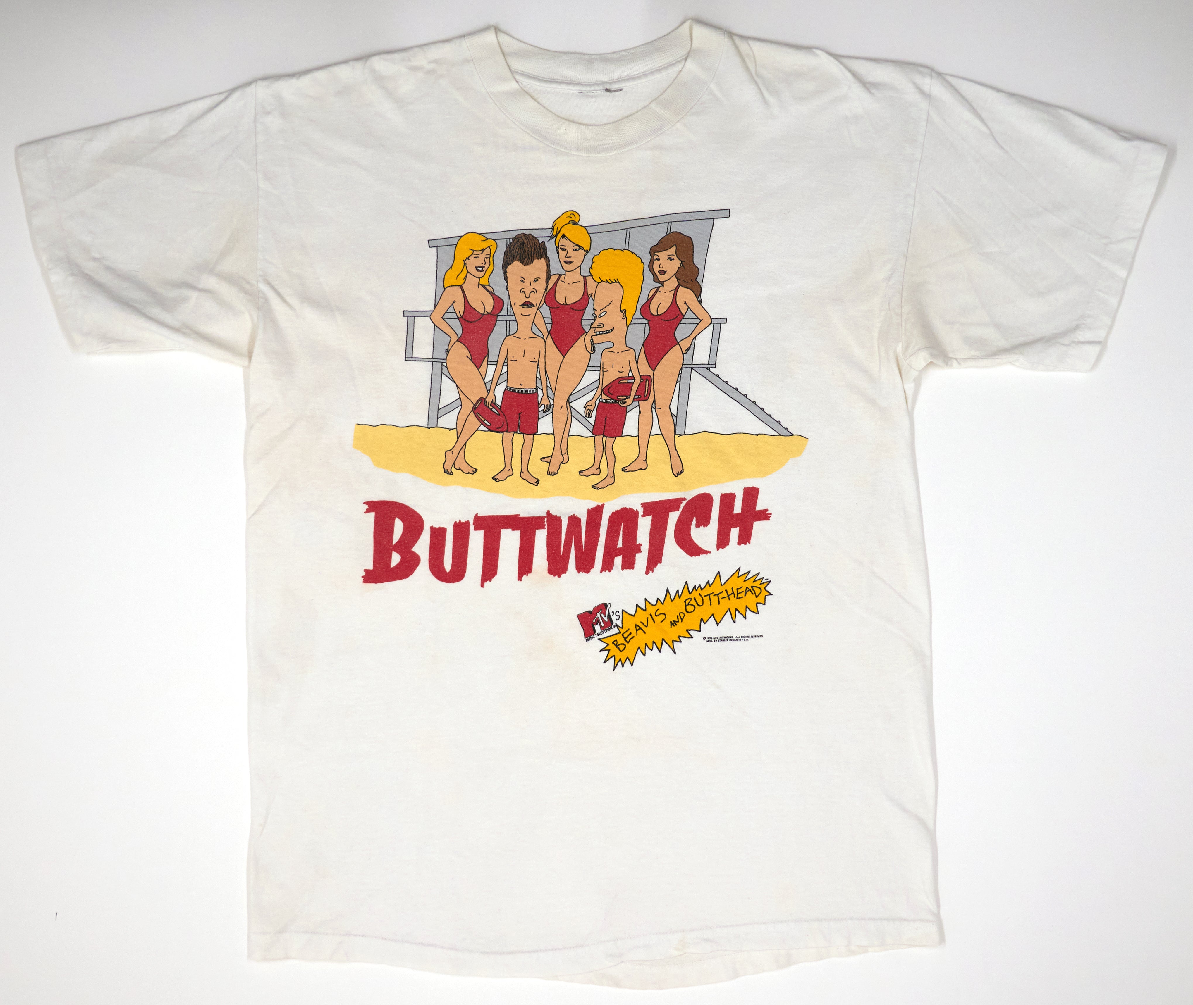 Beavis And Butthead Show - Buttwatch 1996 Shirt Size XL