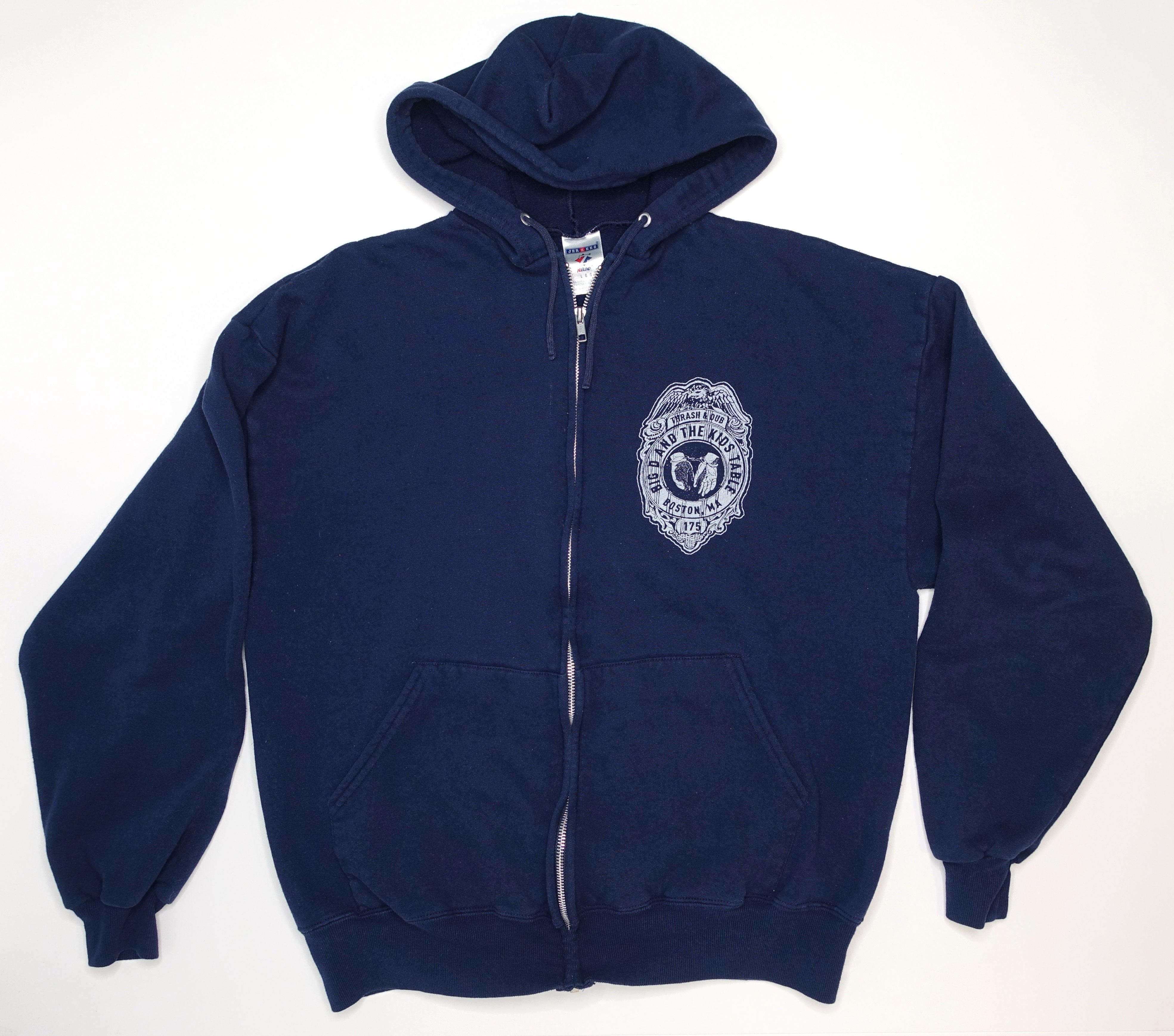 Big D And The Kids Table – Cuffed Hands Tour Zip Up Sweat Shirt Size Large