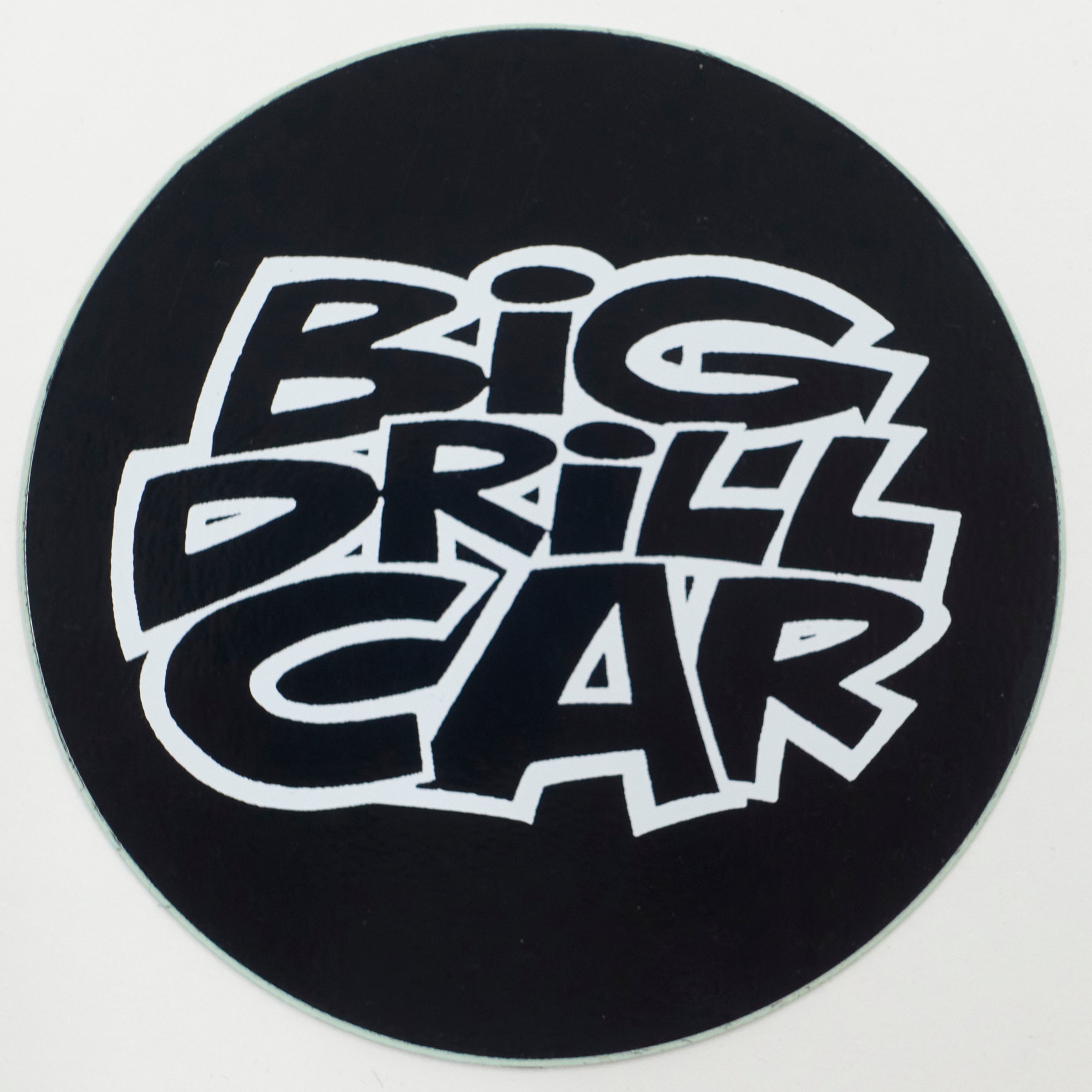 Big Drill Car - Batch 1991 Circular 1/C Logo Tour OG Vintage Deadstock Sticker