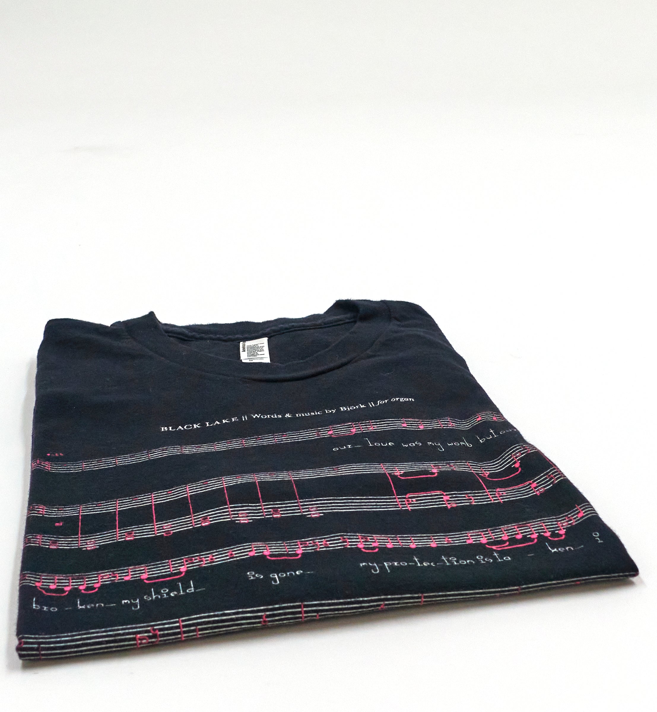 Björk - Black Lake / Vulnicura Strings 2015 Tour Shirt Size Medium