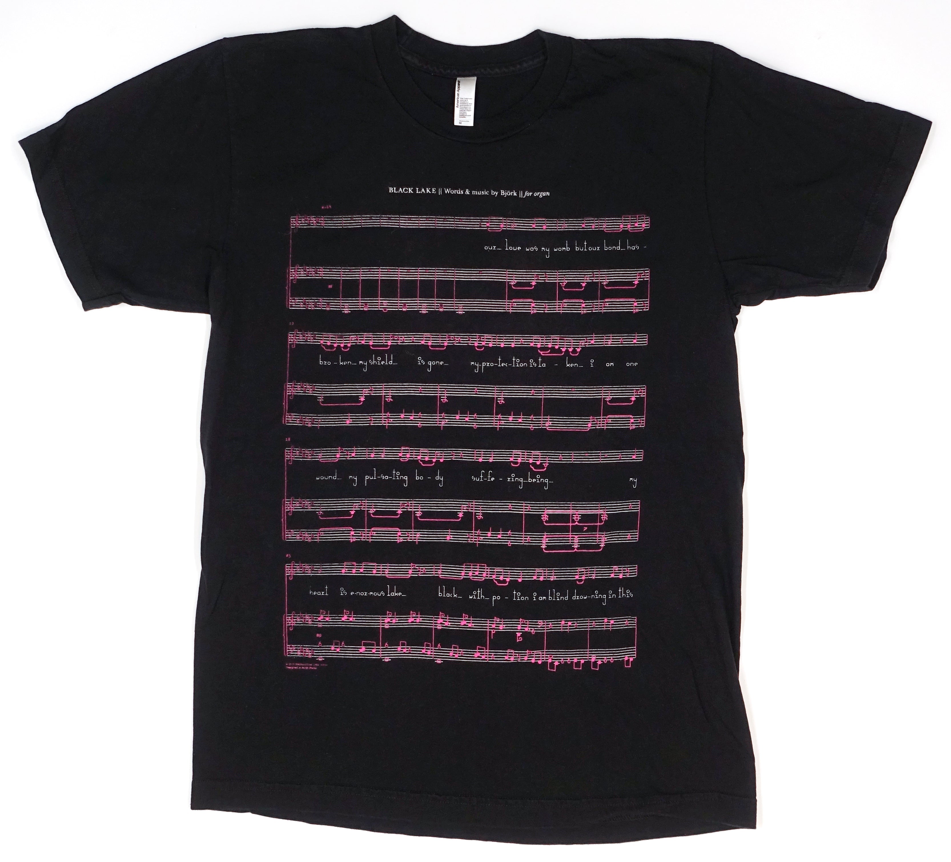 Björk - Black Lake / Vulnicura Strings 2015 Tour Shirt Size Medium