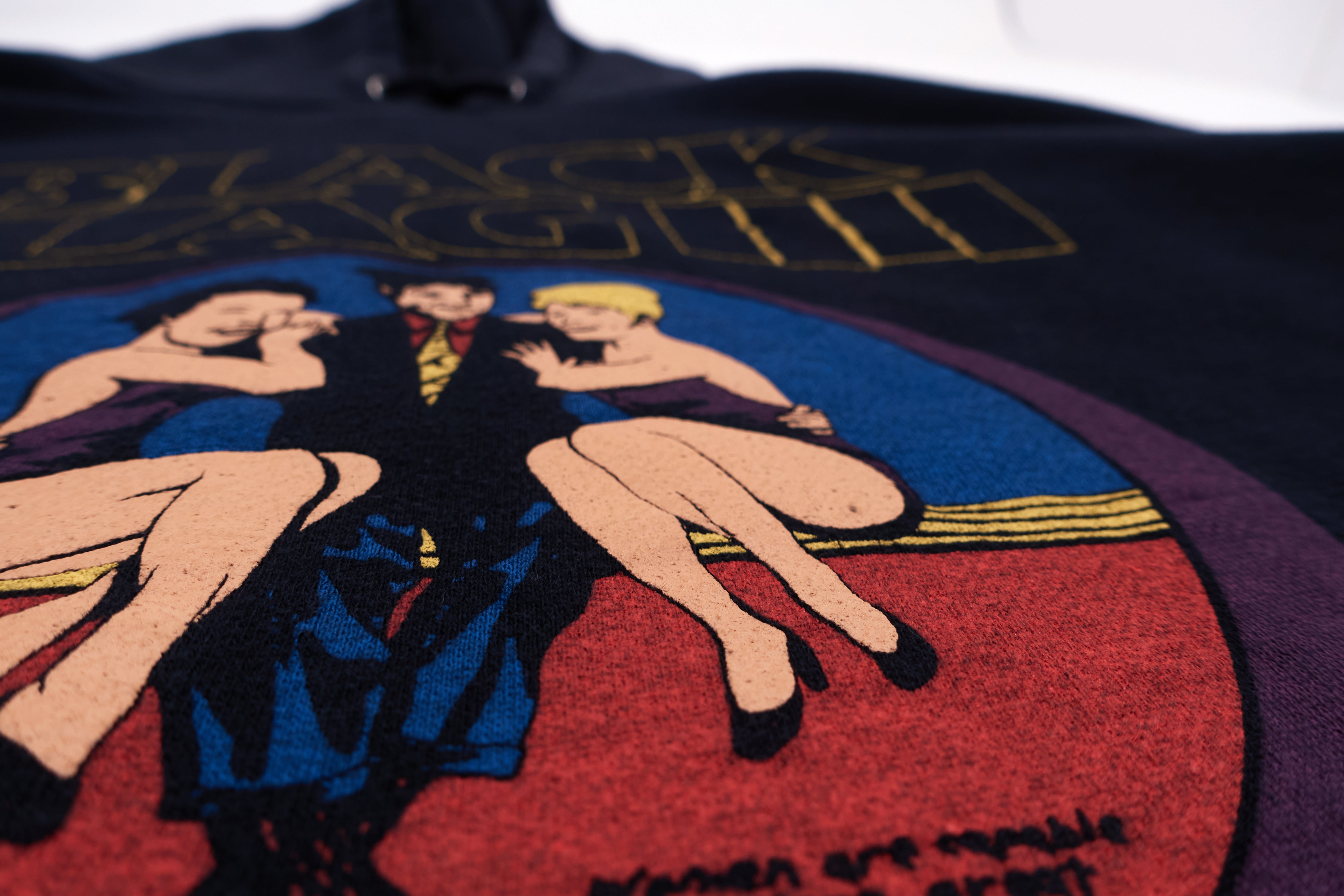 Black Flag - Loose Nut / Live 85 Tour Hooded Sweat Shirt (Bootleg By Me) Size Large