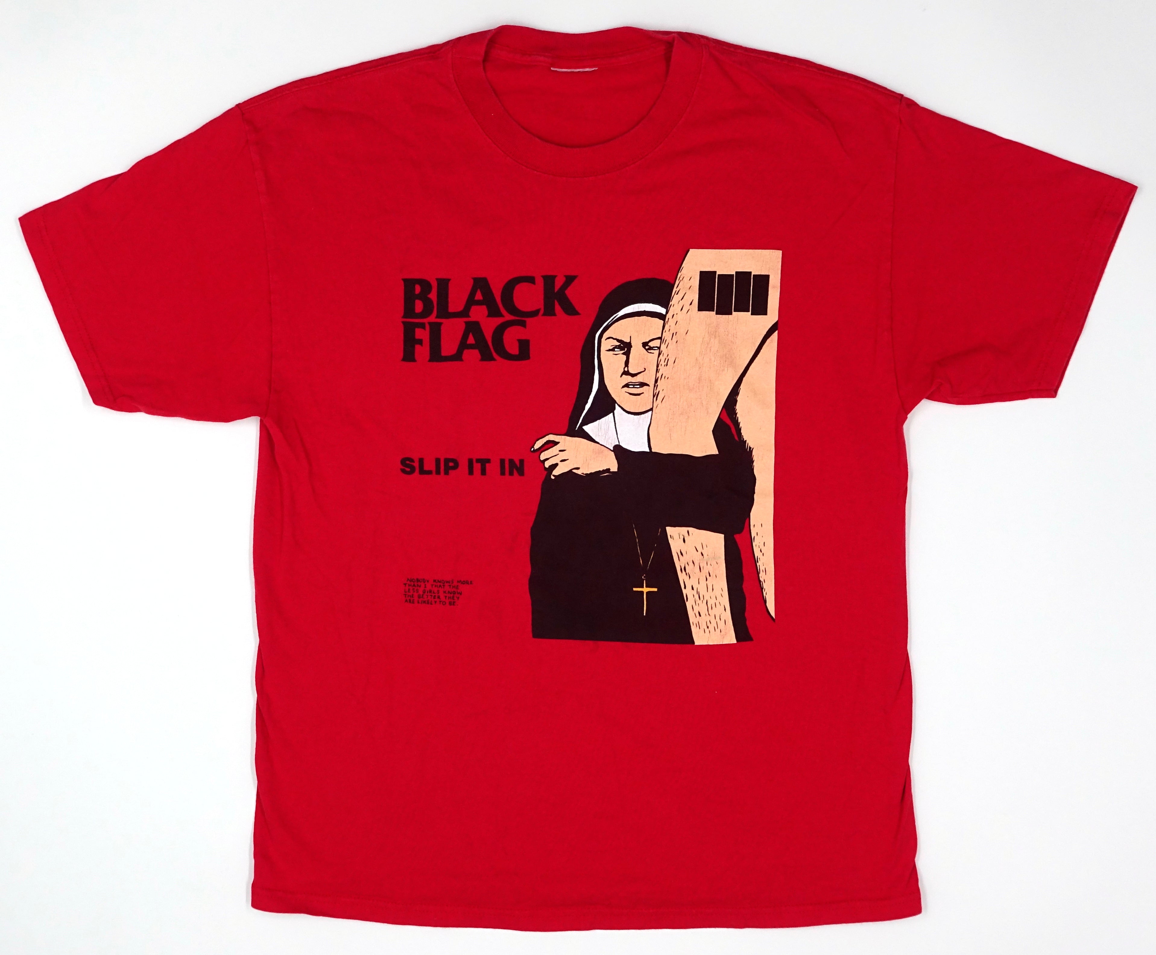 Black Flag - Slip It In 90's SST Mailorder Shirt Size Large