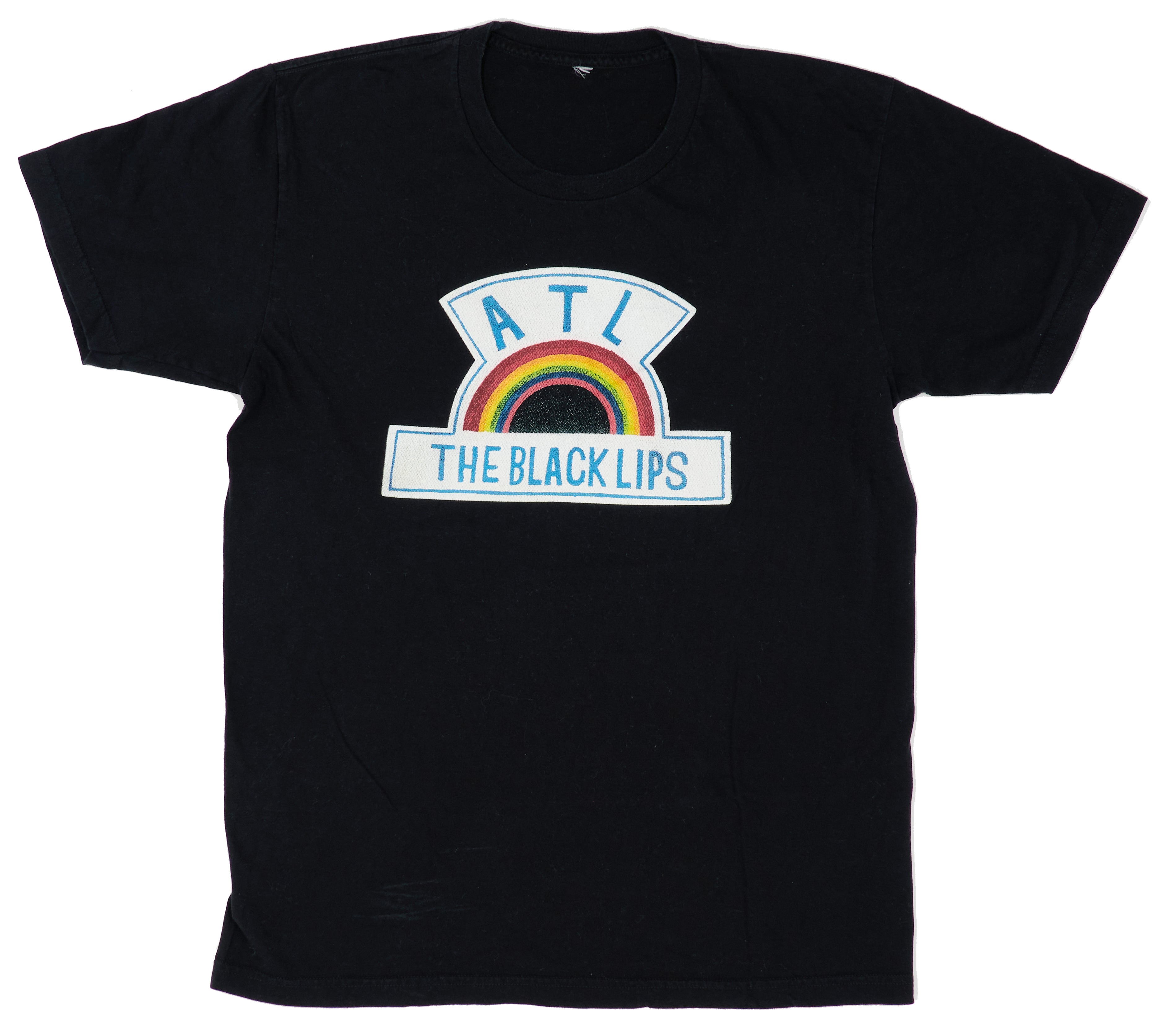 Black Lips – ATL Rainbow Knit Tour Shirt Size Large