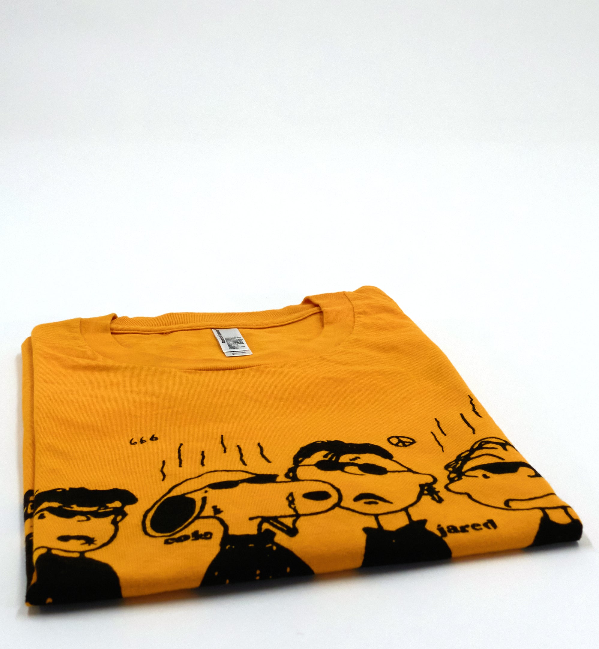 Black Lips – Velvet Underground Peanuts Tour Shirt Size Large