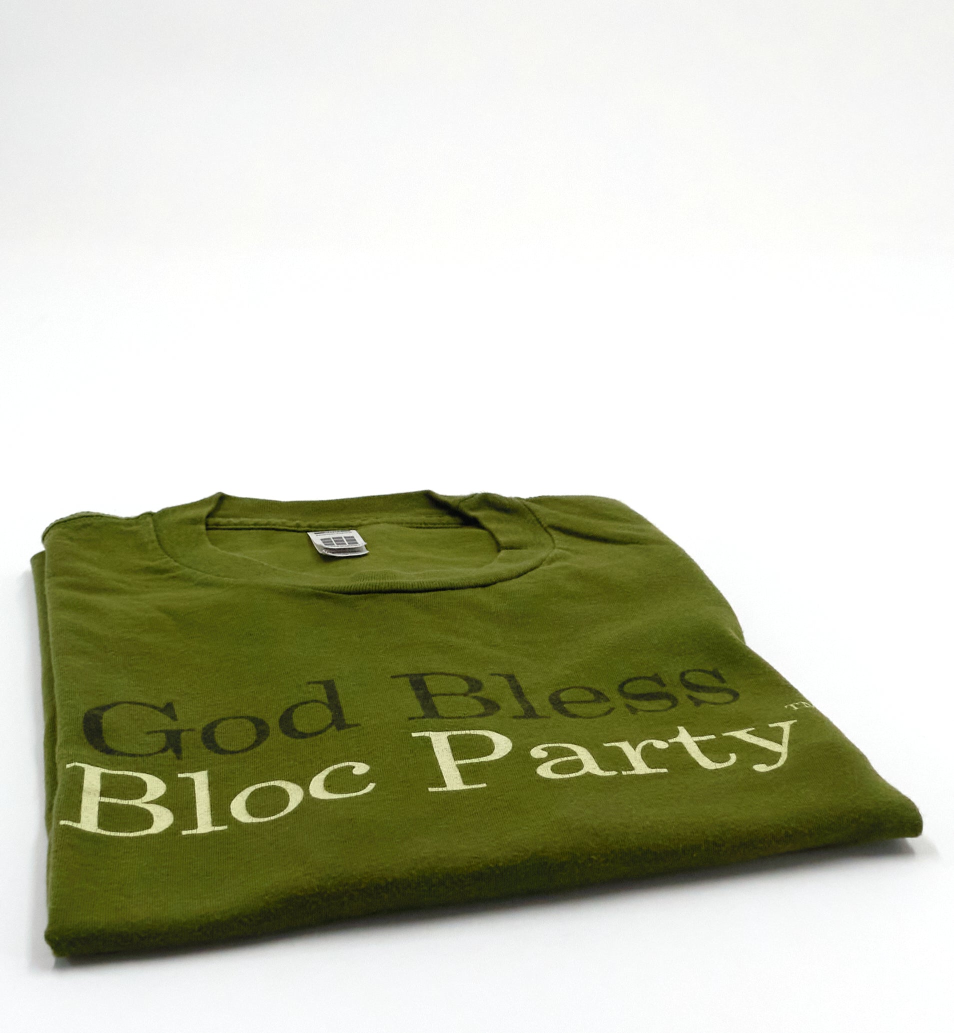 Bloc Party – God Bless Bloc Party 2004 Tour Shirt Size XL