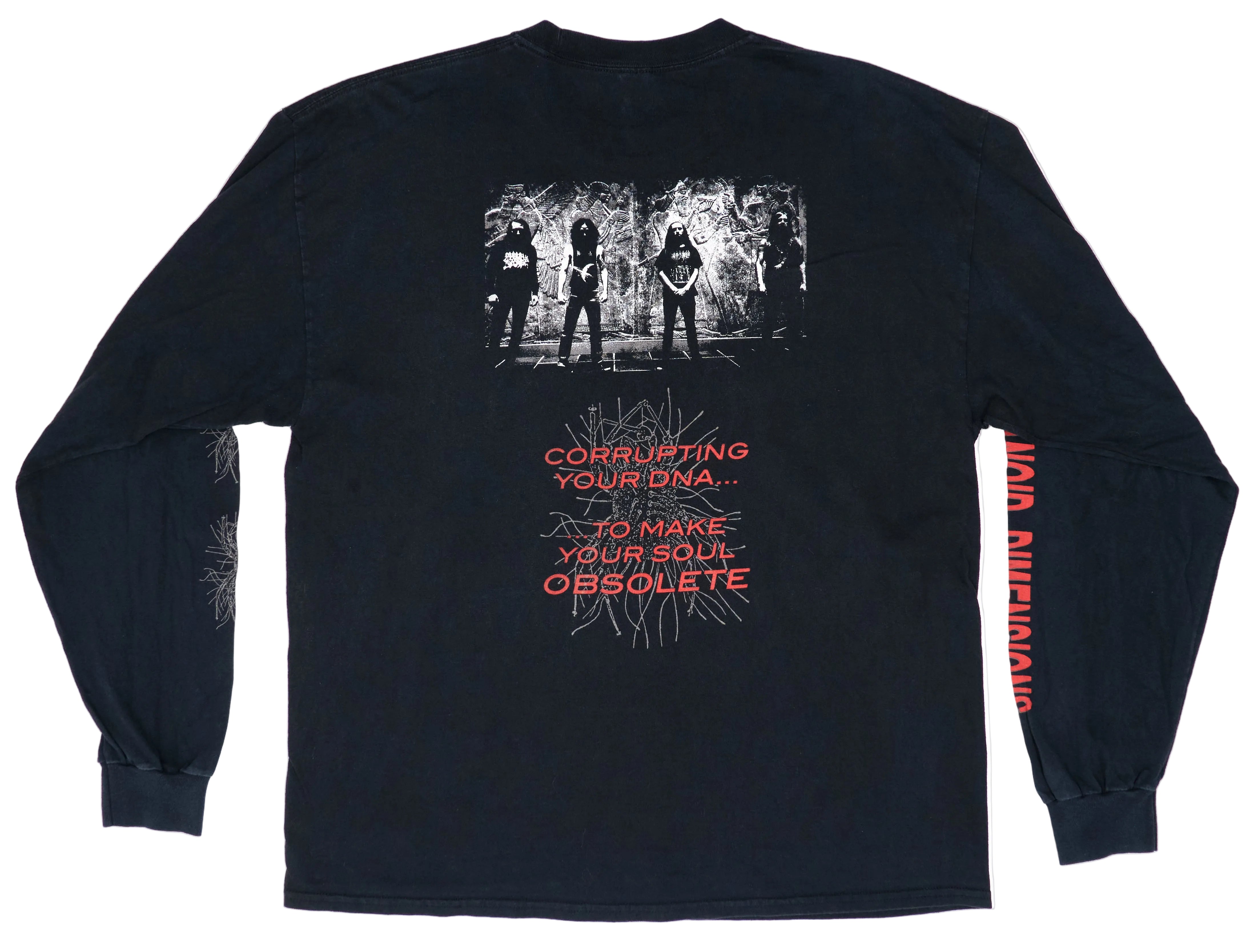 Blood Incantation - Fractal Humanoid Dimensions Long Sleeve Tour Shirt Size XL