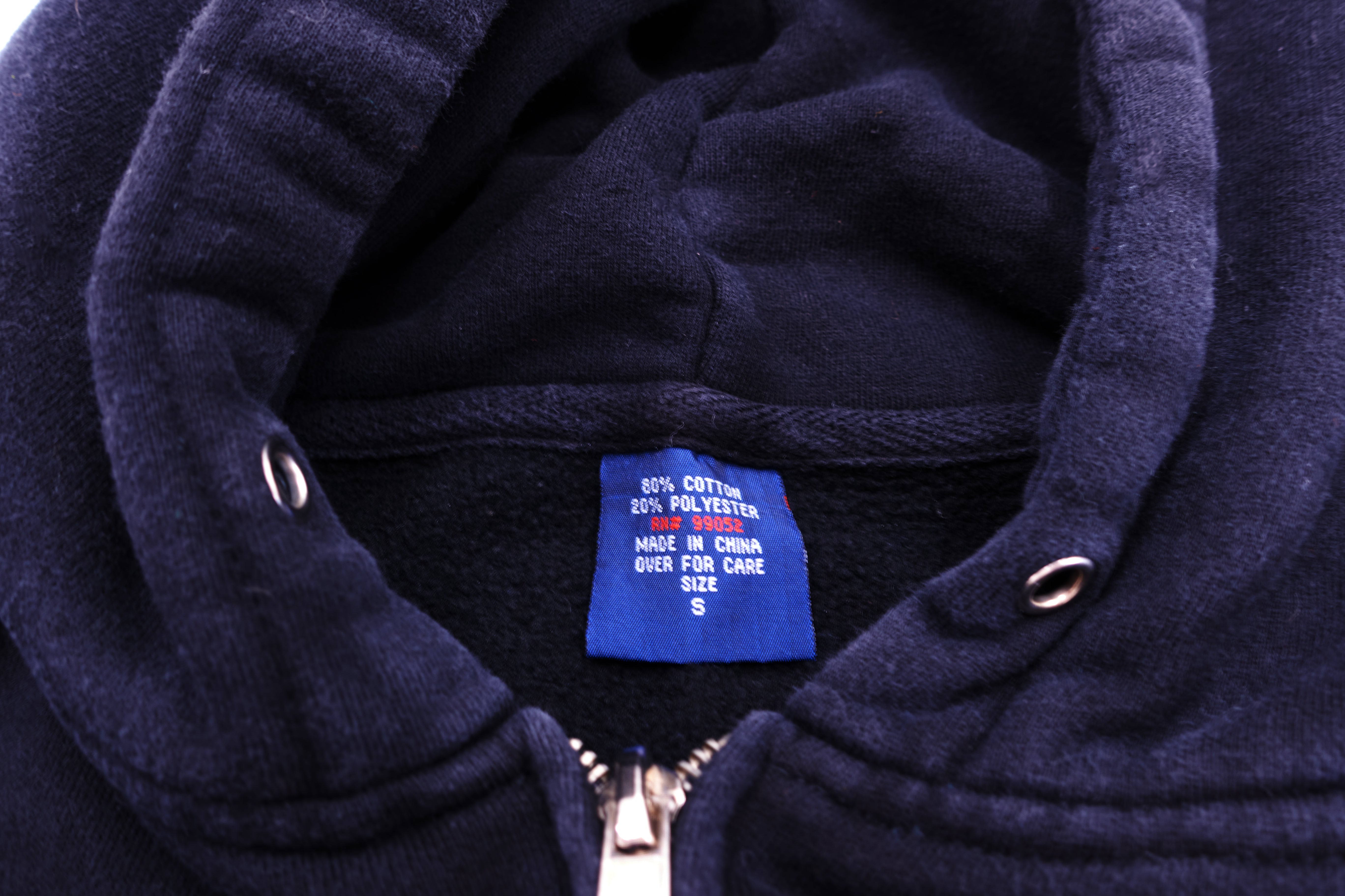 Braid – Frame And Canvass Zip Up Hooded Sweat Shirt Size Small