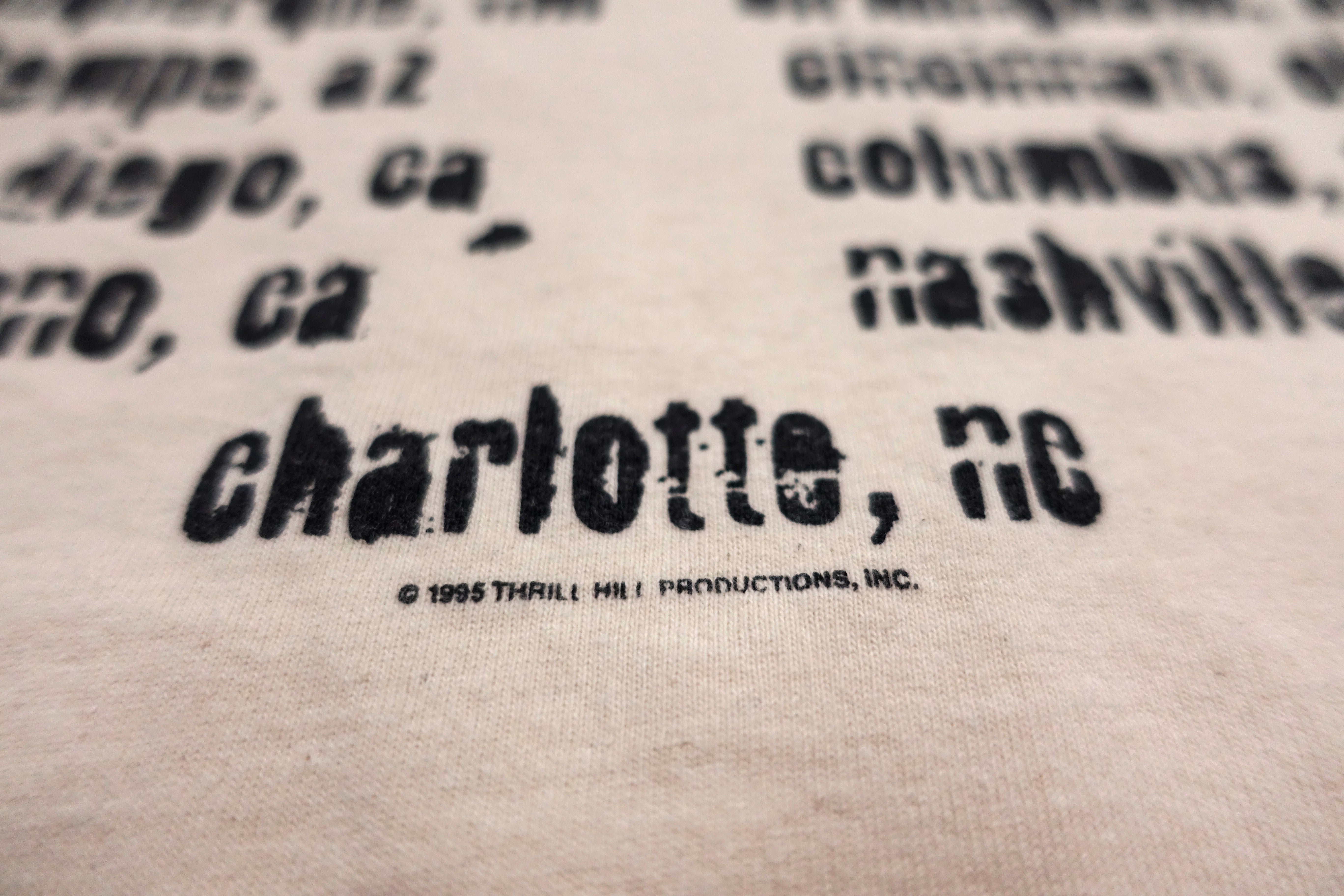 Bruce Springsteen – The Ghost Of Tom Joad 1995 North American Tour Shirt Size XL