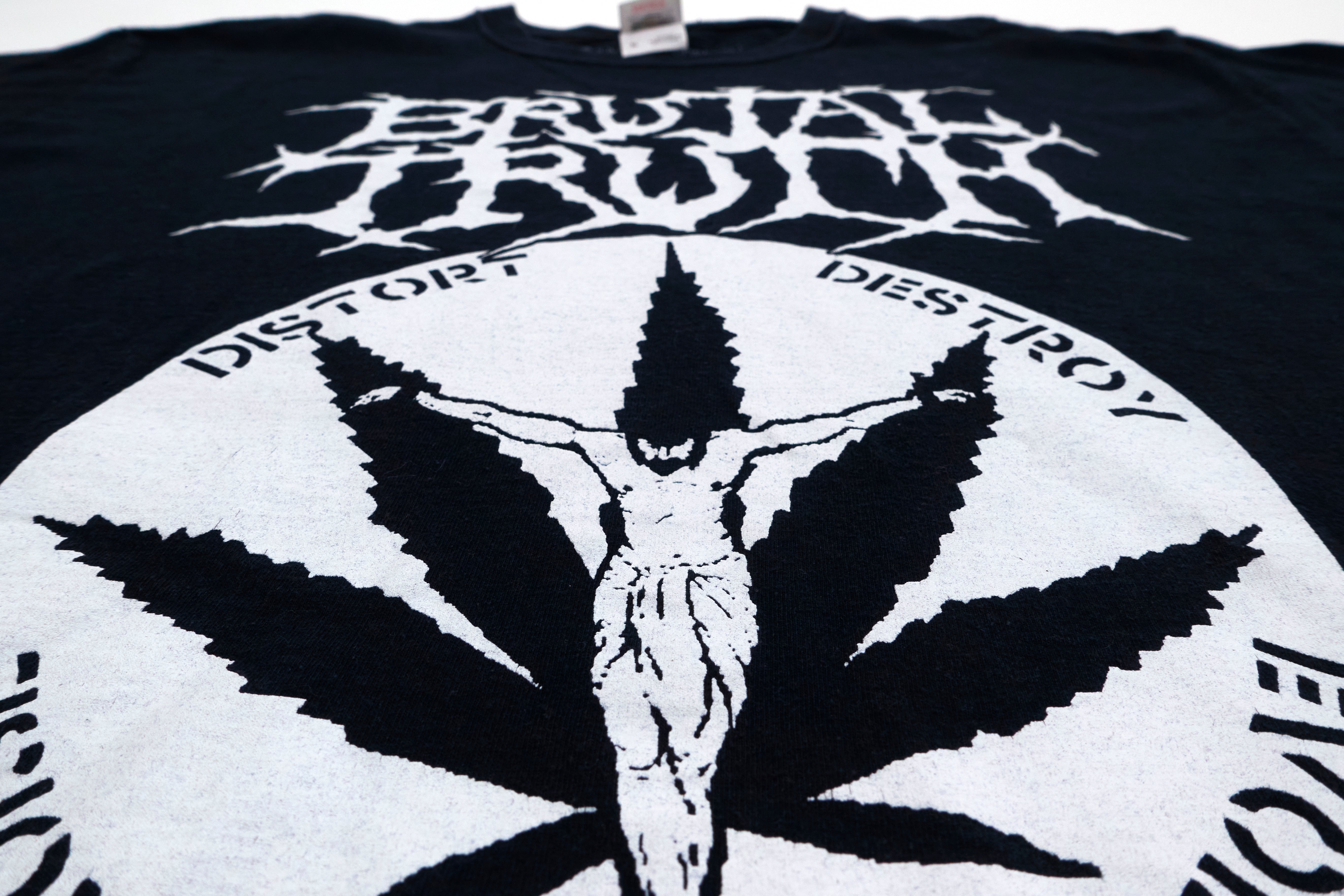 Brutal Truth – Noise Distort Destroy Evolve 2012 Tour Shirt Size XL