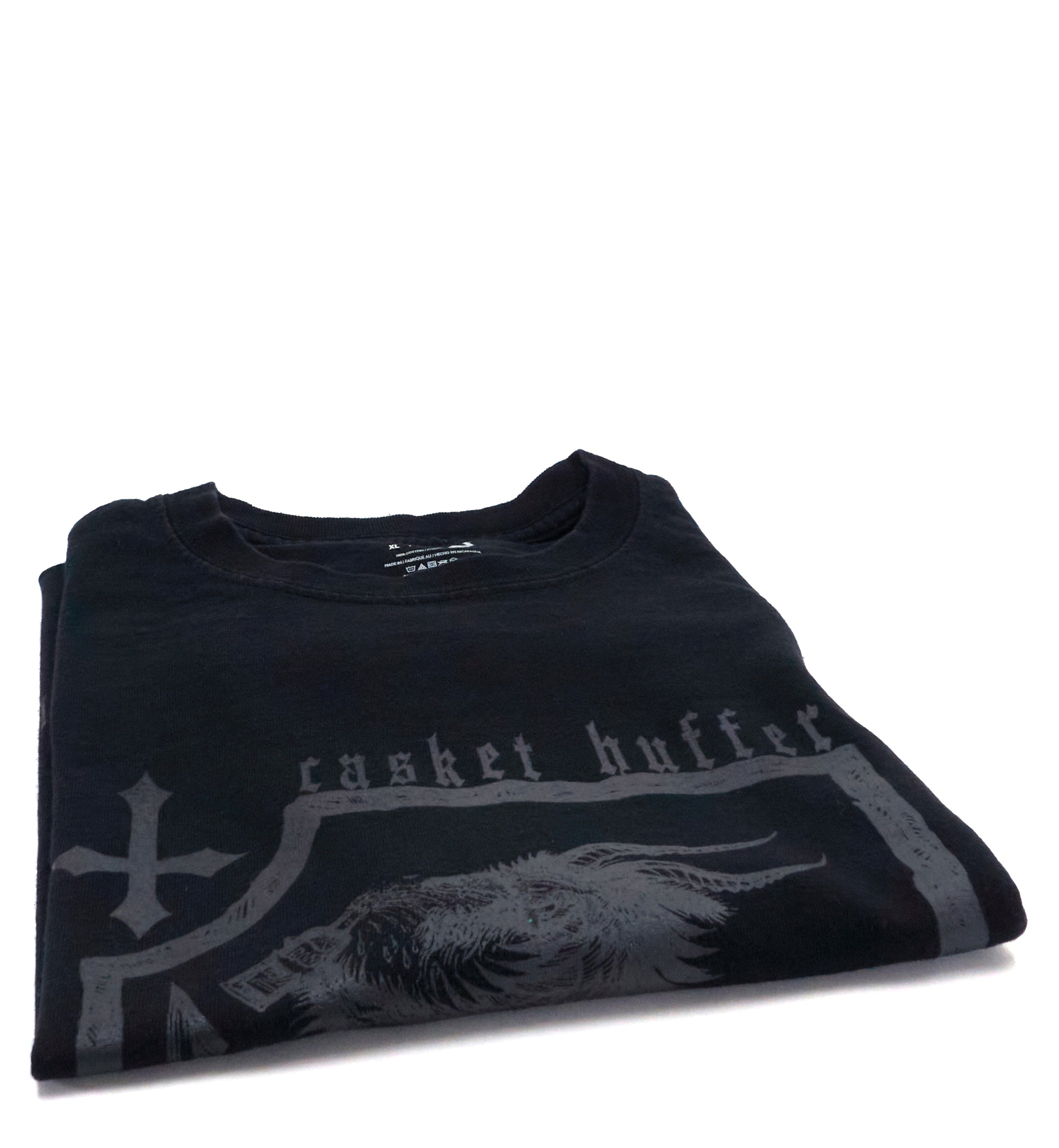 Casket Huffer – Bestialcoholocaustic Demons Tour Shirt Size XL