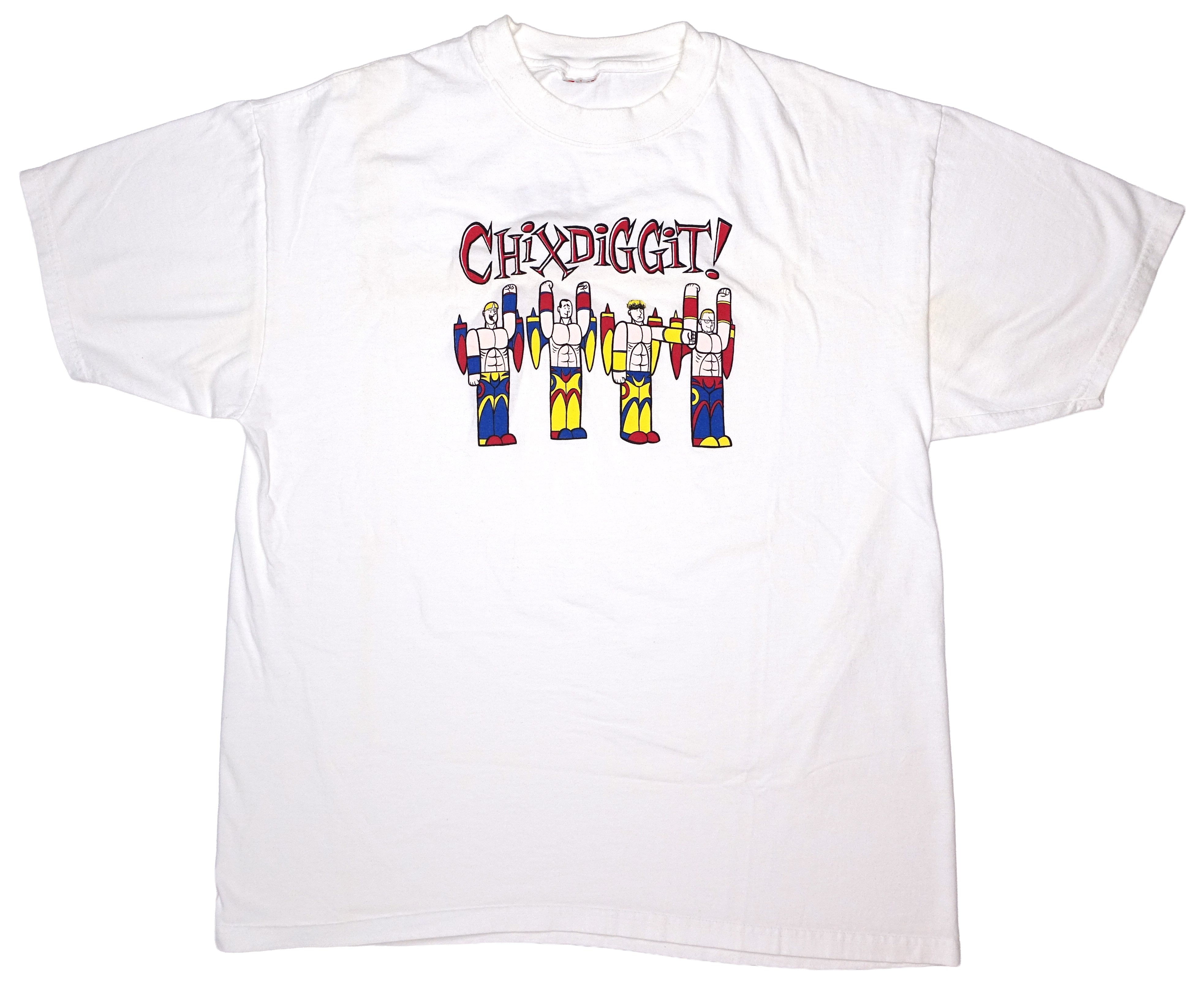 Chixdiggit! - Born On The First Of July 1998 Tour Shirt Size XL