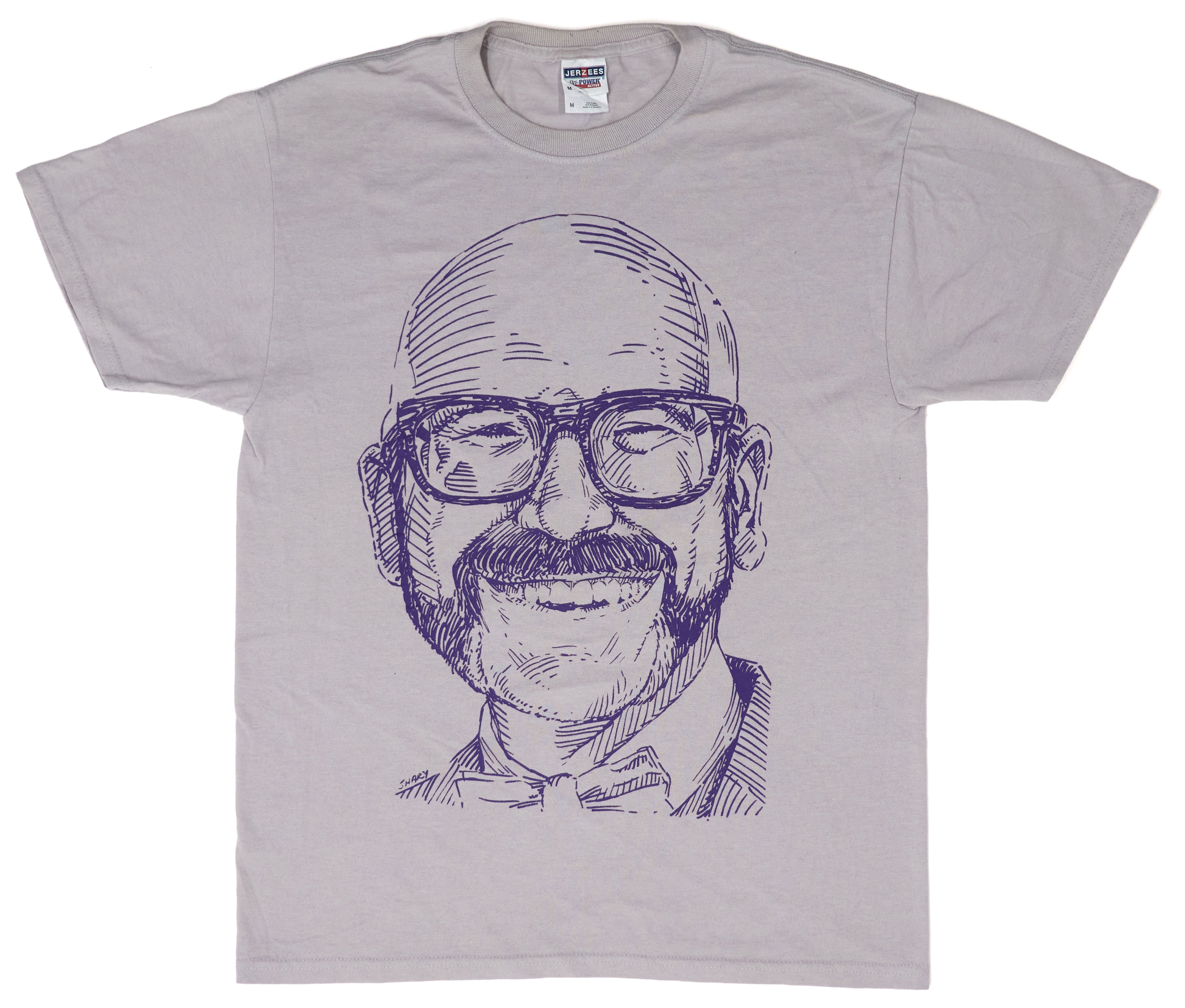 Chris Shary - Chris Shary Sharpie Self Portrait (Screen Printed by me) Shirt Size Medium