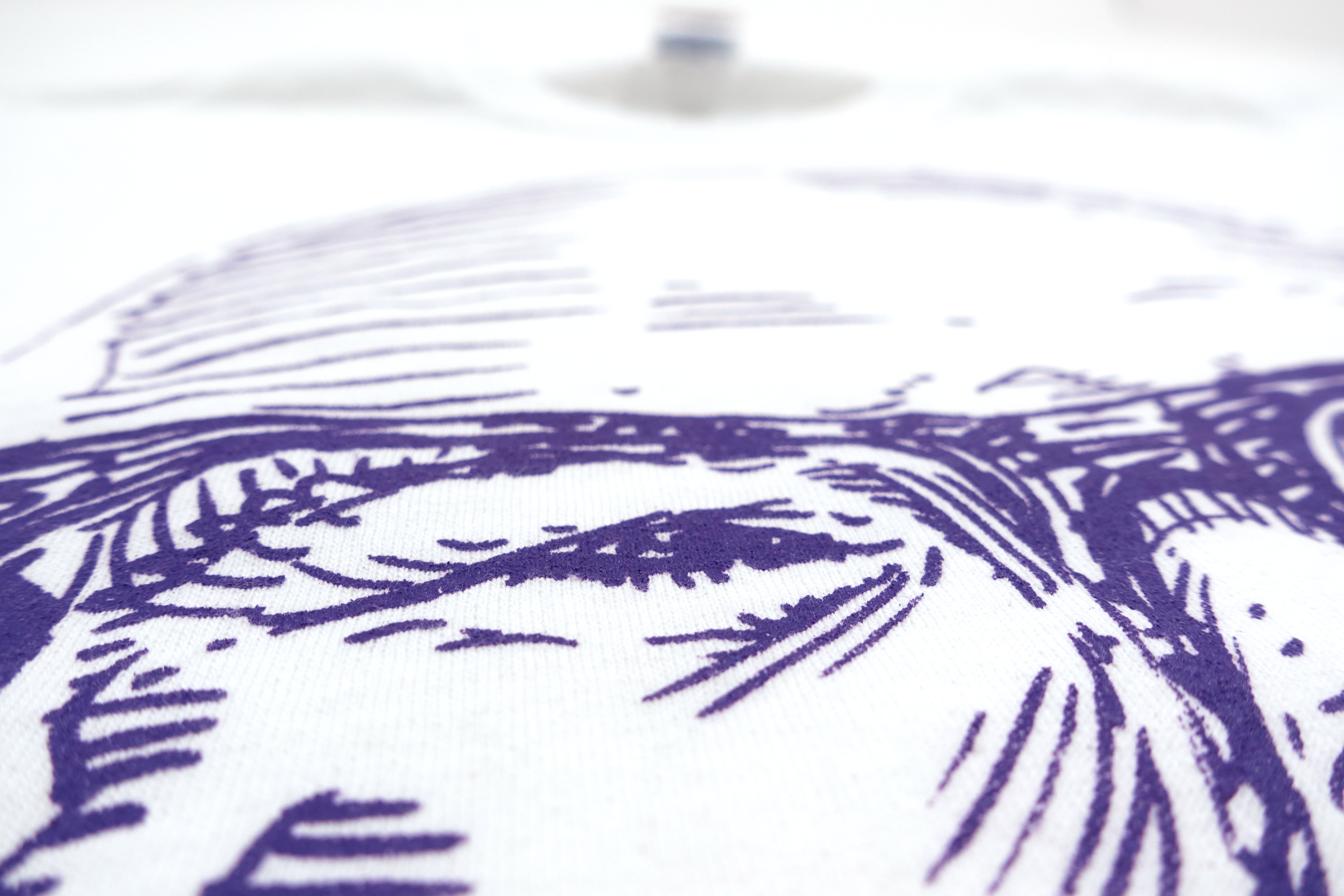 Chris Shary - Chris Shary Sharpie Self Portrait White (Screen Printed by me) Shirt Size Medium
