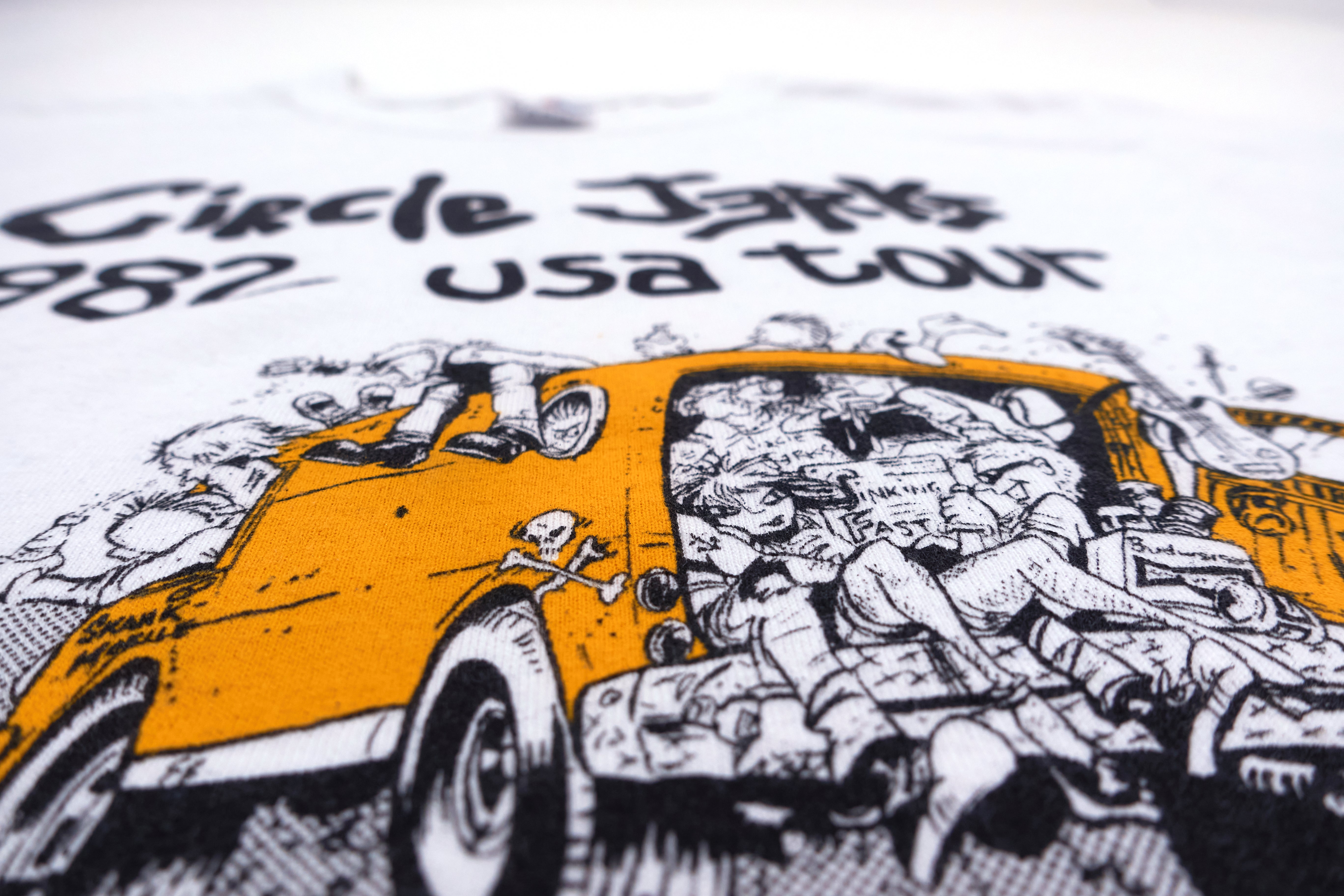 Circle Jerks - Wild In The Streets 1982 Tour (Bootleg By Me) Shirt Size Small