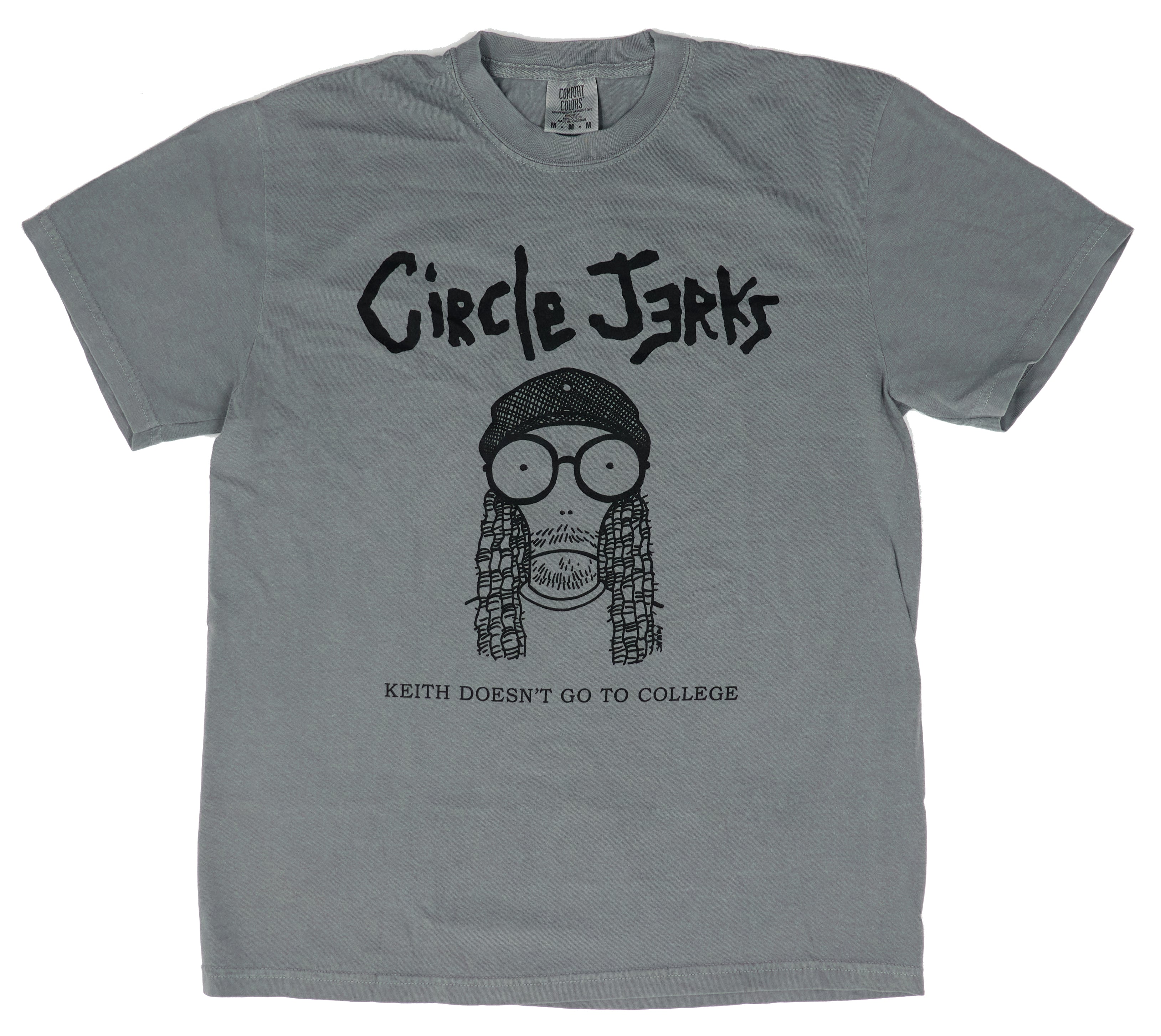 Circle Jerks / Descendents - Keith Didn't Go To College 2024 North American Tour Shirt Size Medium