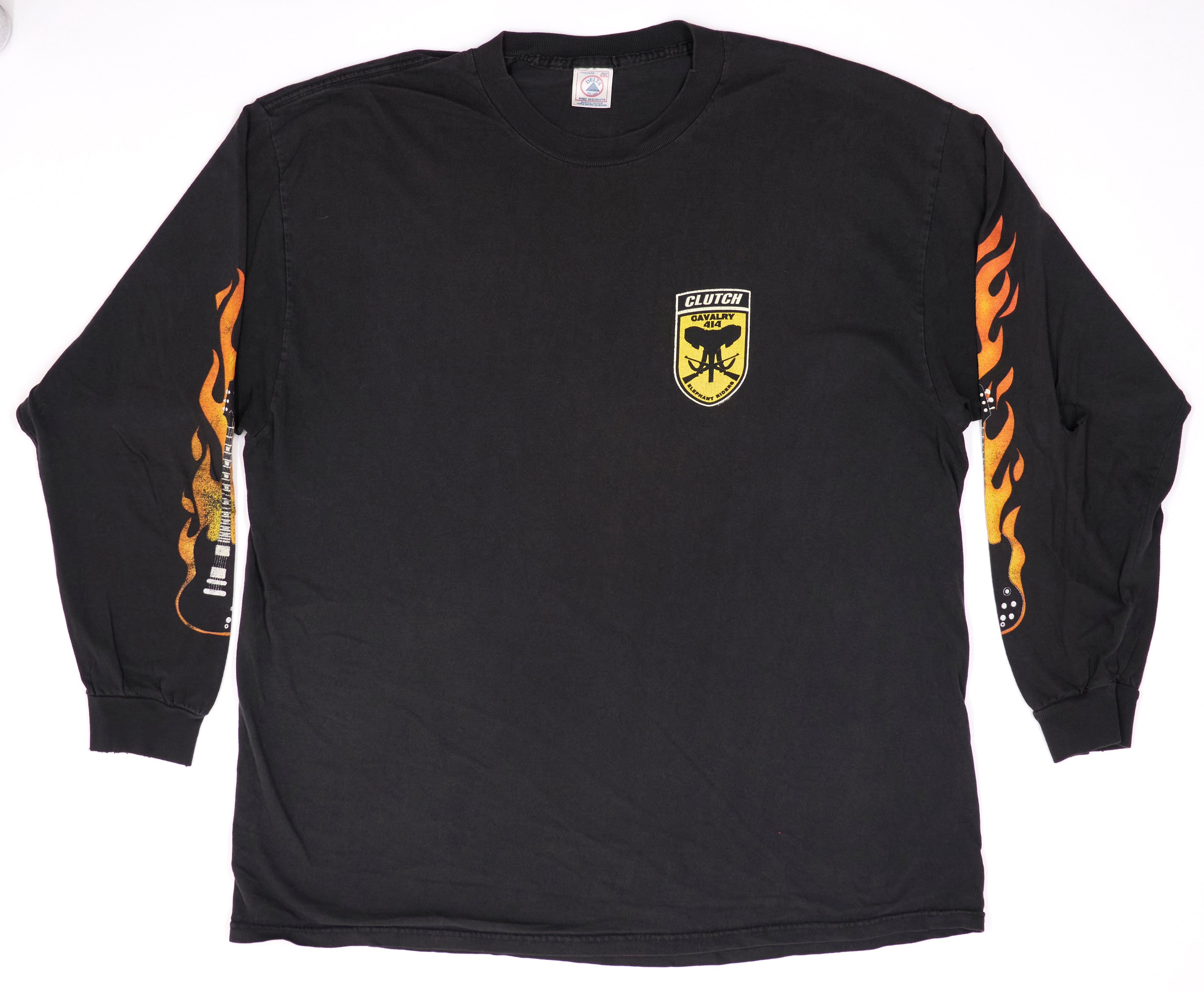 Clutch - Bringing Heaviness Home 1998 World Tour Long Sleeve Shirt Size XXL