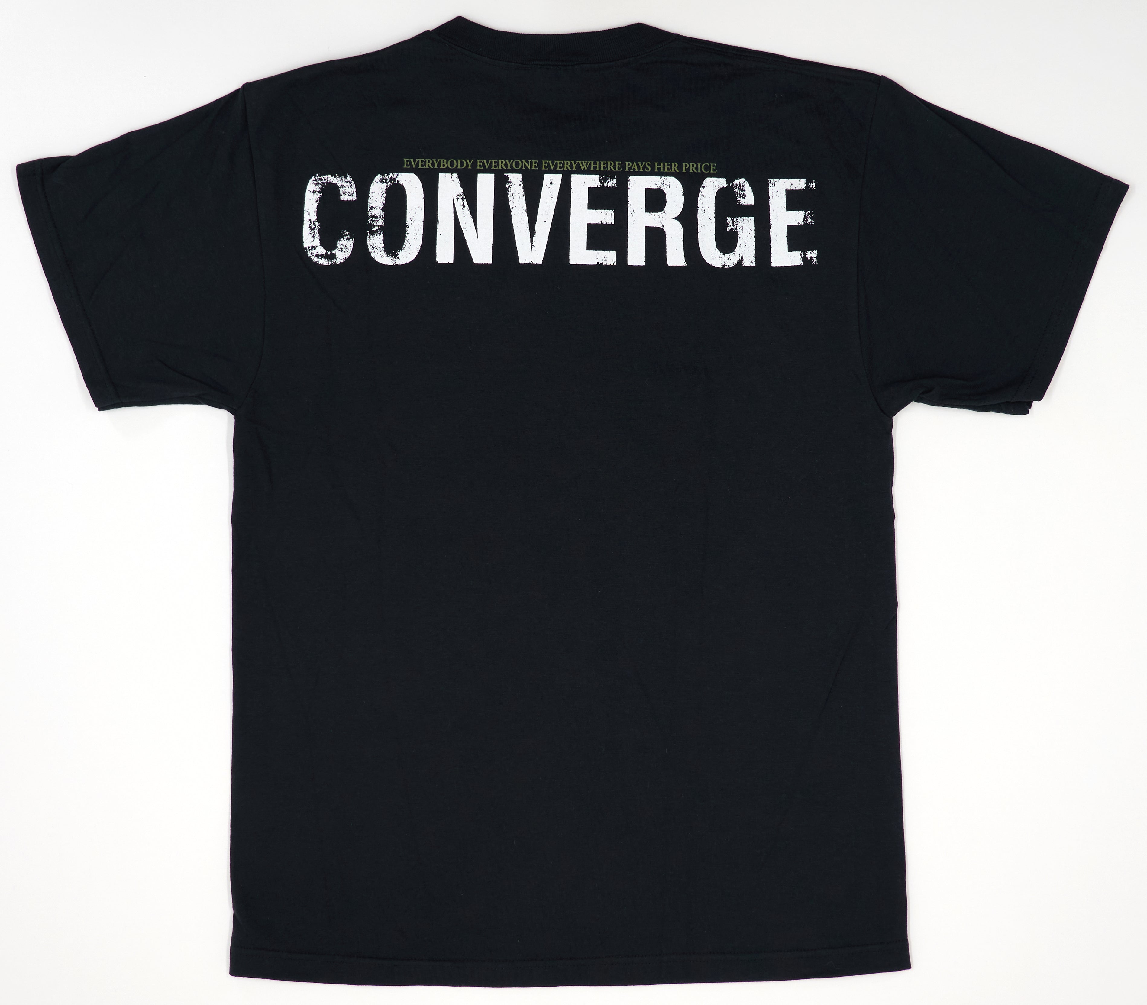 Converge - Everybody Everyone Everywhere Pays Her Price 2006 Tour Shirt Size Medium