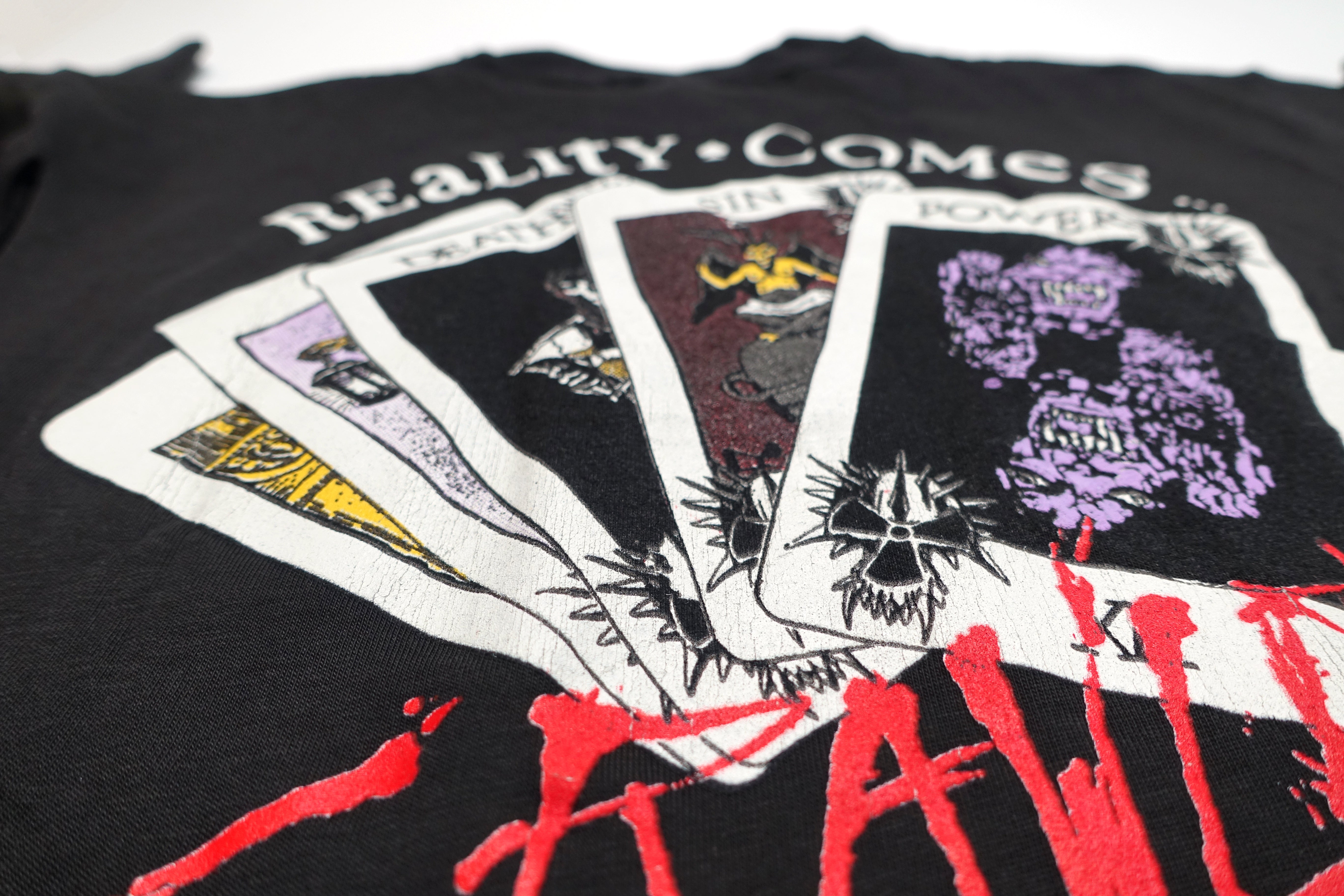 Corrosion Of Conformity – Reality Comes Crawling 80's Tour Shirt (DRY ROT SOLD AS IS) Size XL
