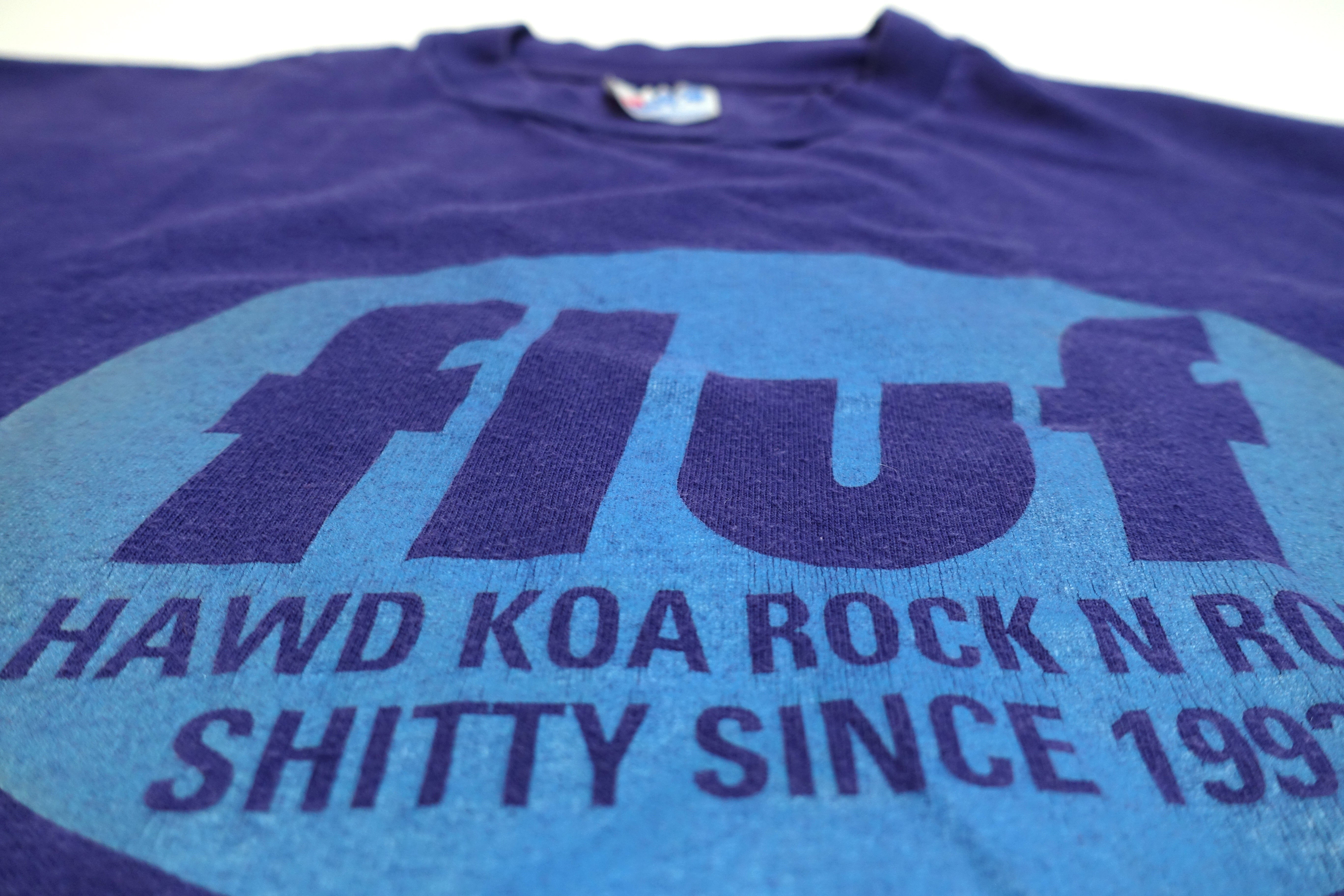 Fluf - Hawd Koa Rock N Roll Shitty Since 1992 Tour Shirt Size Large