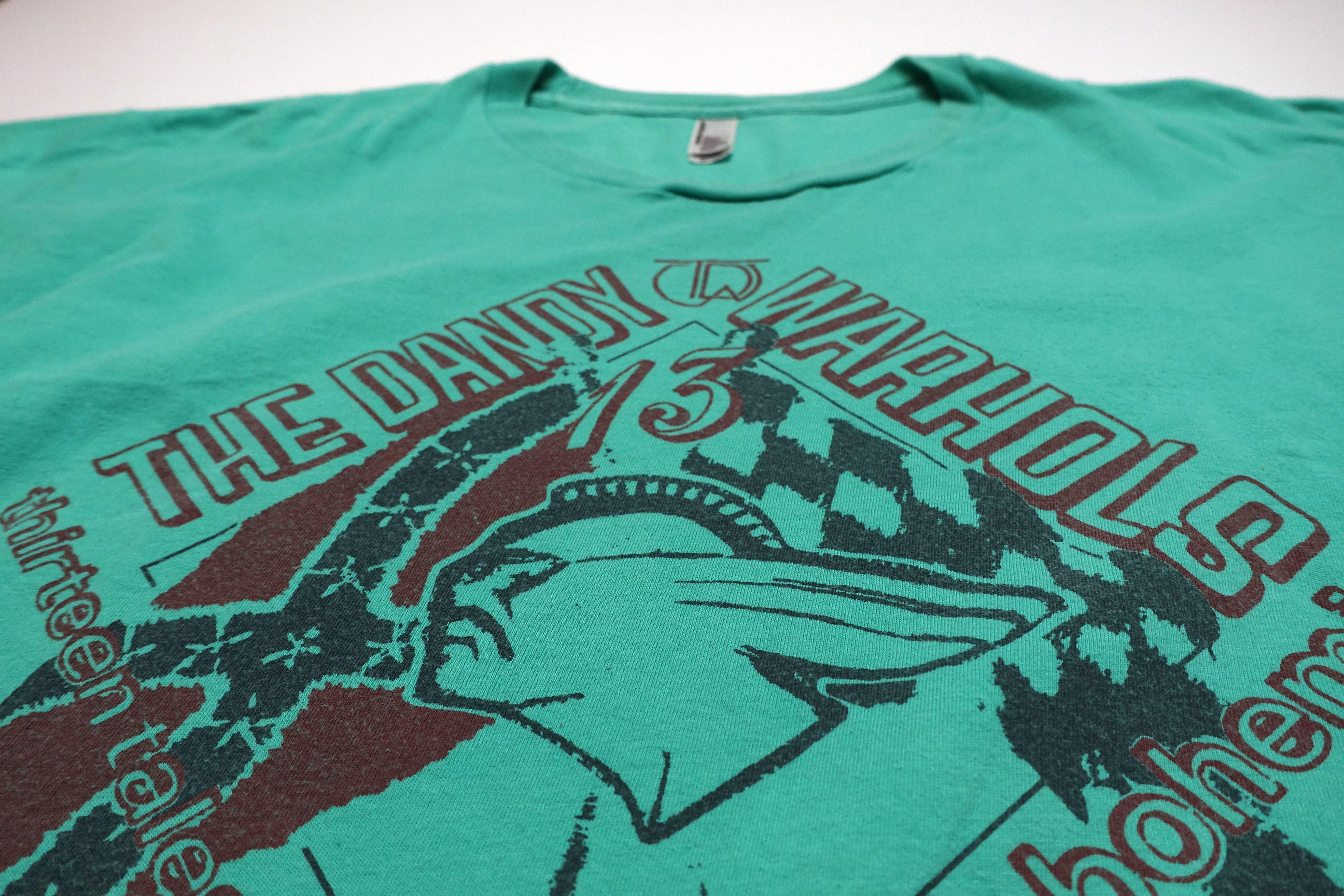 Dandy Warhols - 13 Tales From Urban Bohemia 2000 Tour Shirt Size XL