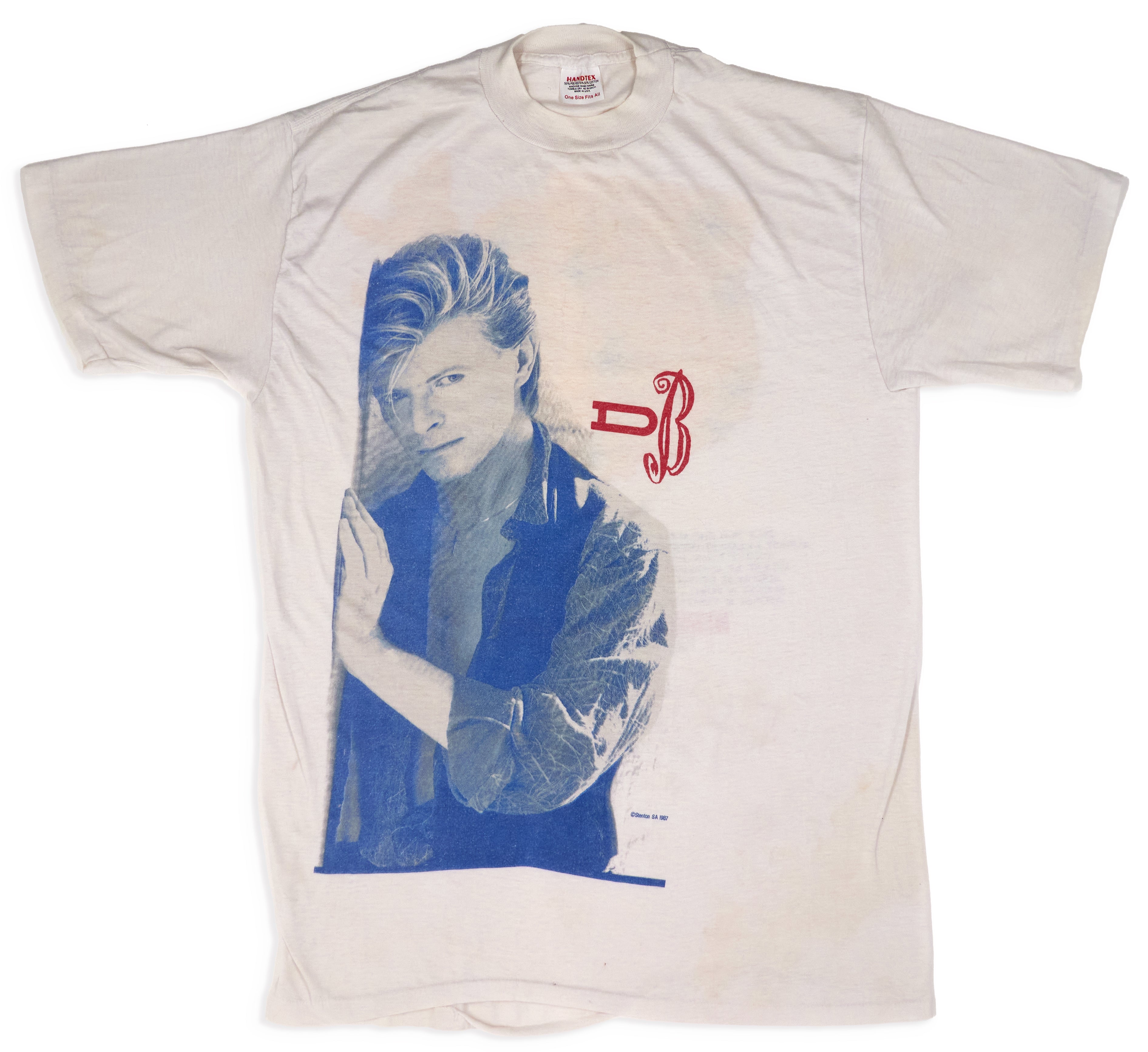 David Bowie - The Glass Spider North American 1987 Tour Shirt Size OSFA / XL