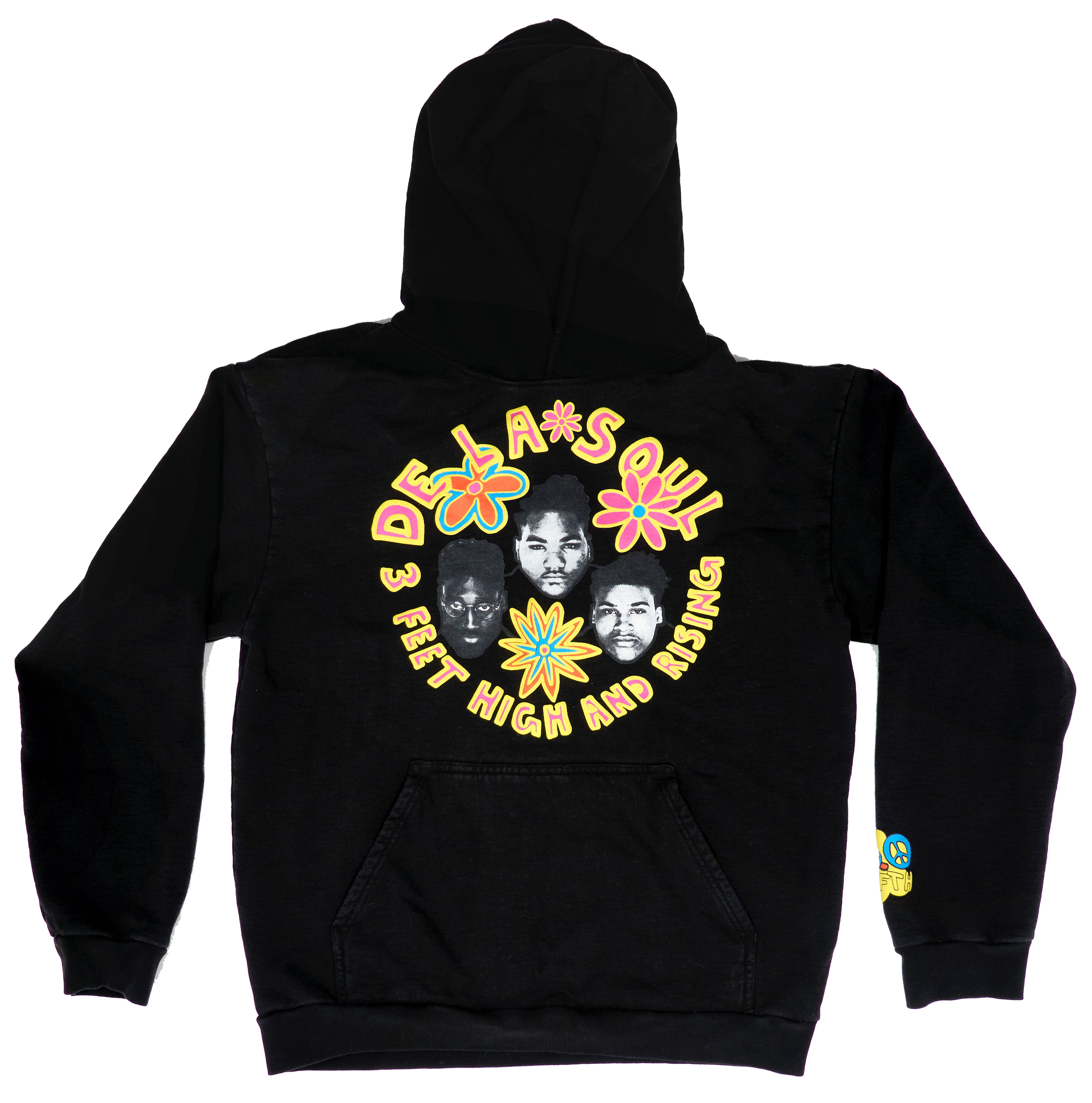 De La Soul – 3 Feet High And Rising 35th Anniversary Hooded Sweat Shirt Size XL