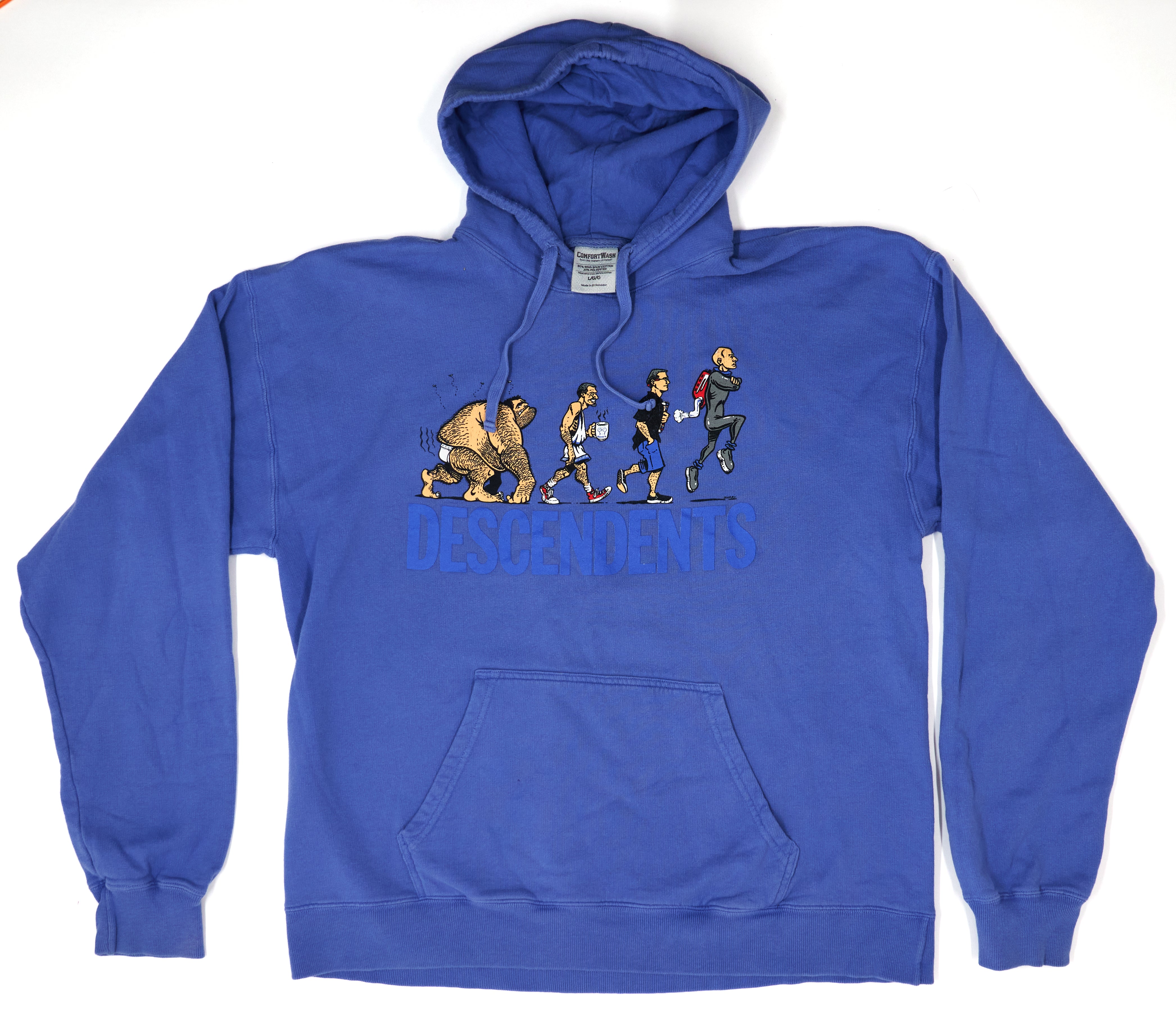 Descendents - Ascent Of Man Hooded Sweat Shirt Size Large