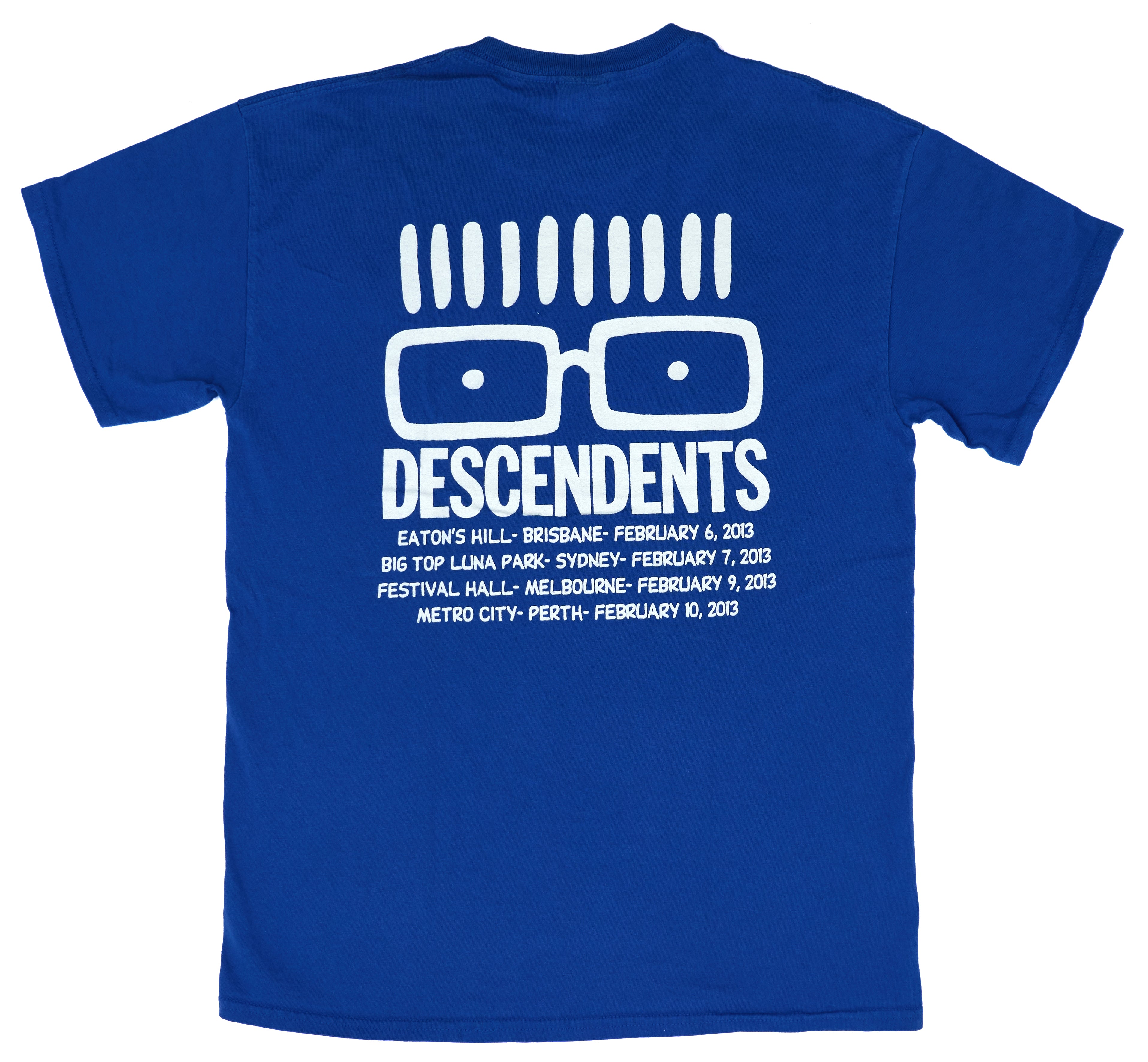 Descendents - Australia 2013 Tour Shirt Size Medium