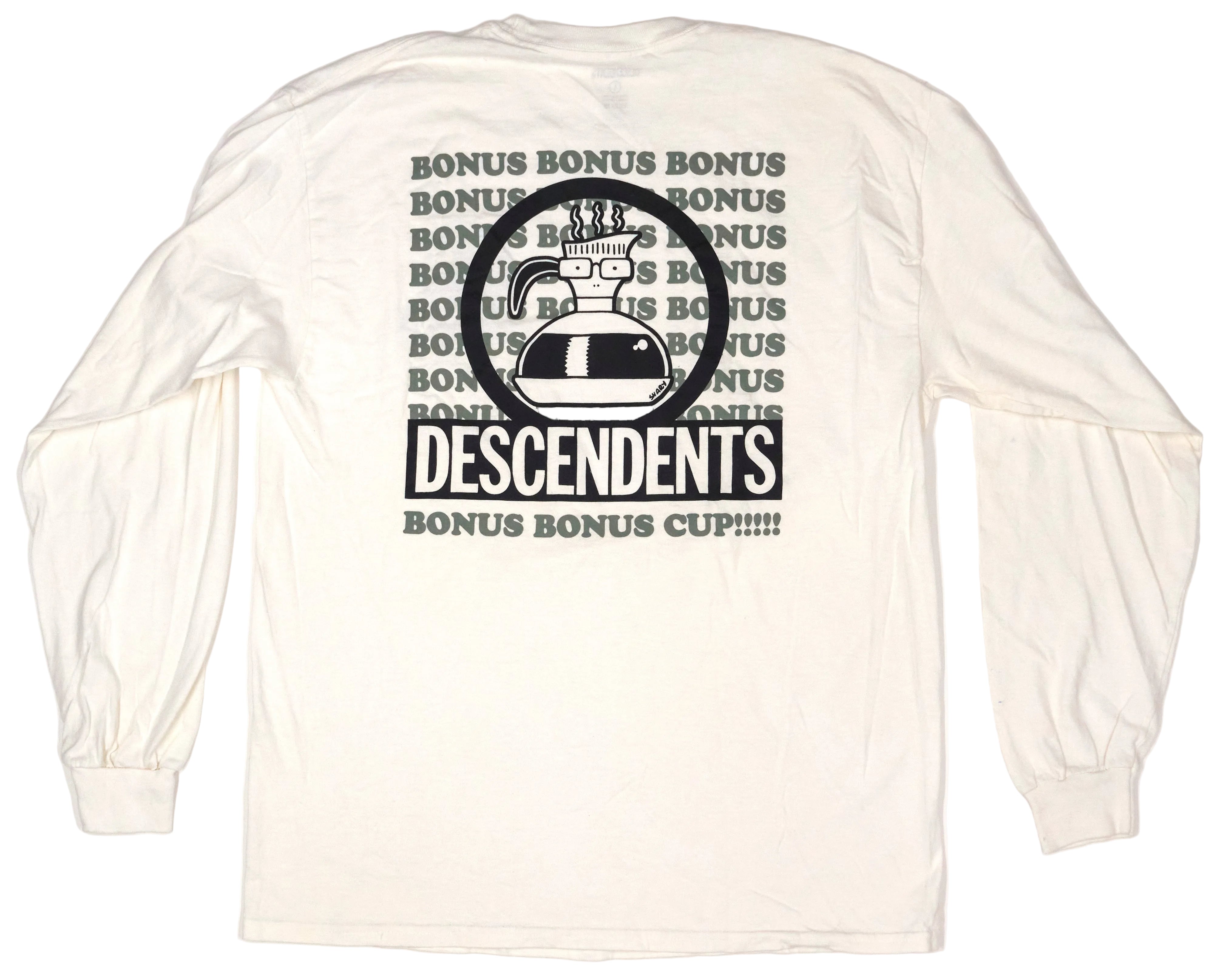 Descendents - Bonus Bonus Cup Long Sleeve Shirt Size Large