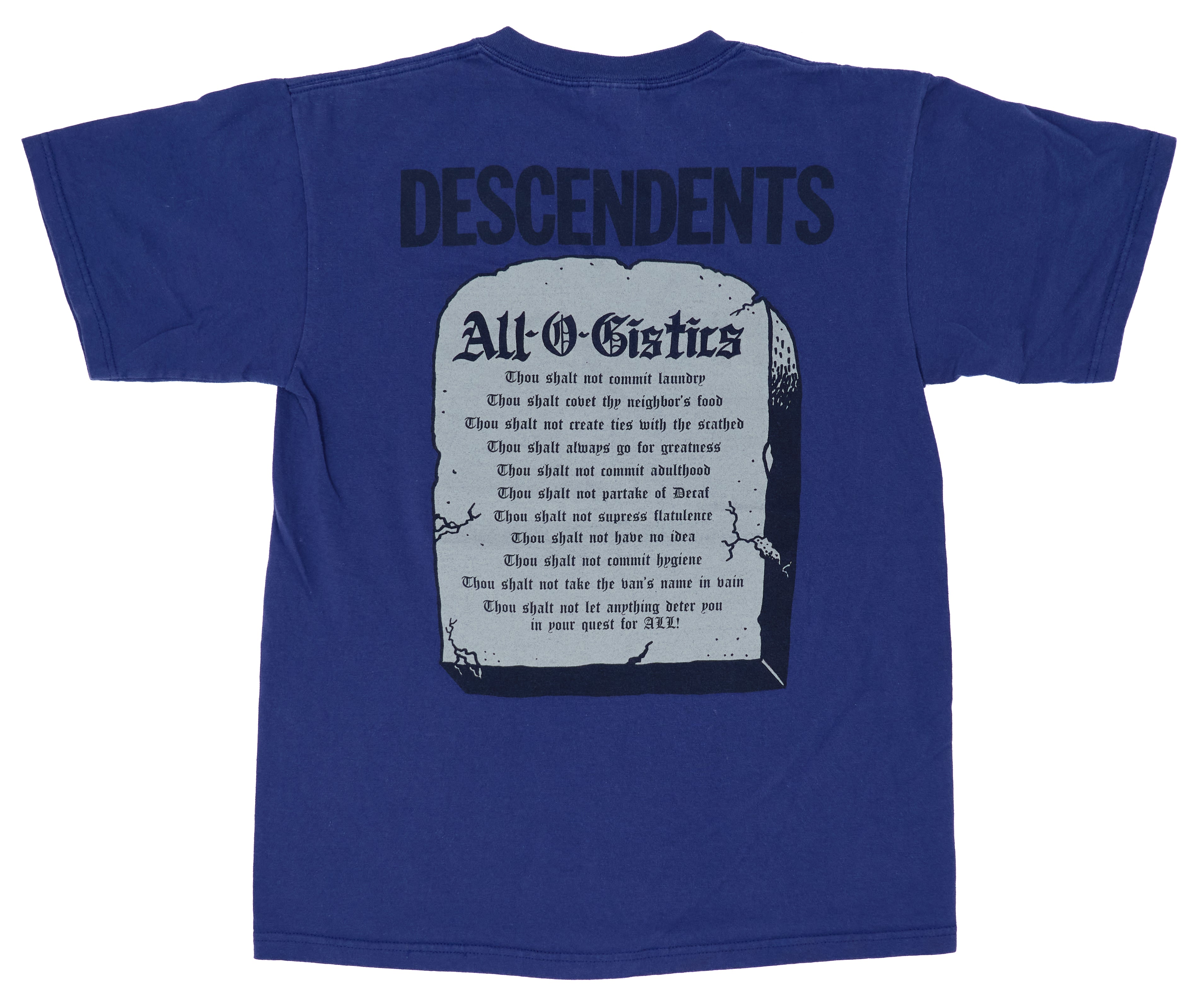 Descendents - Bonus Mug / All-O-Gistics Tour Shirt Size Medium