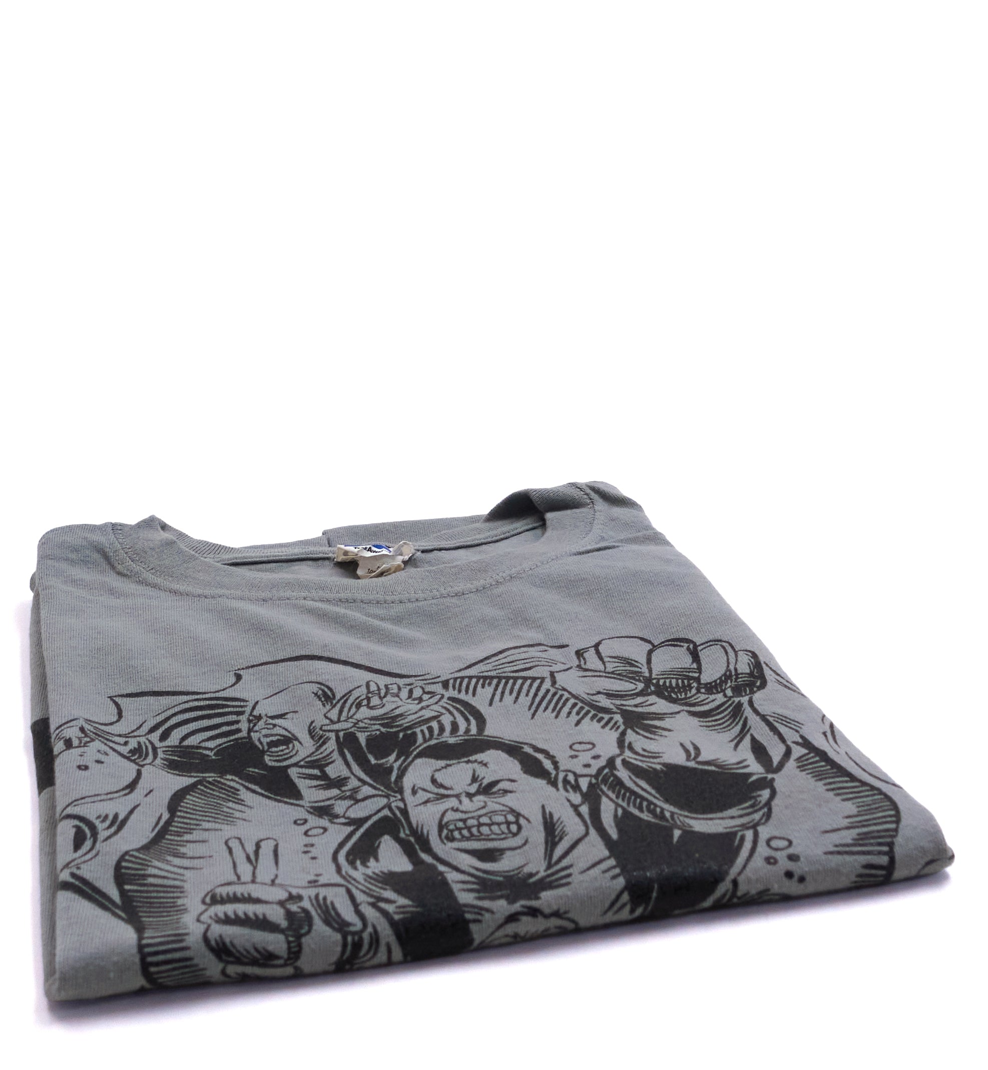 Descendents - Brian Walsby Comic Book Superhero Shirt Size Large