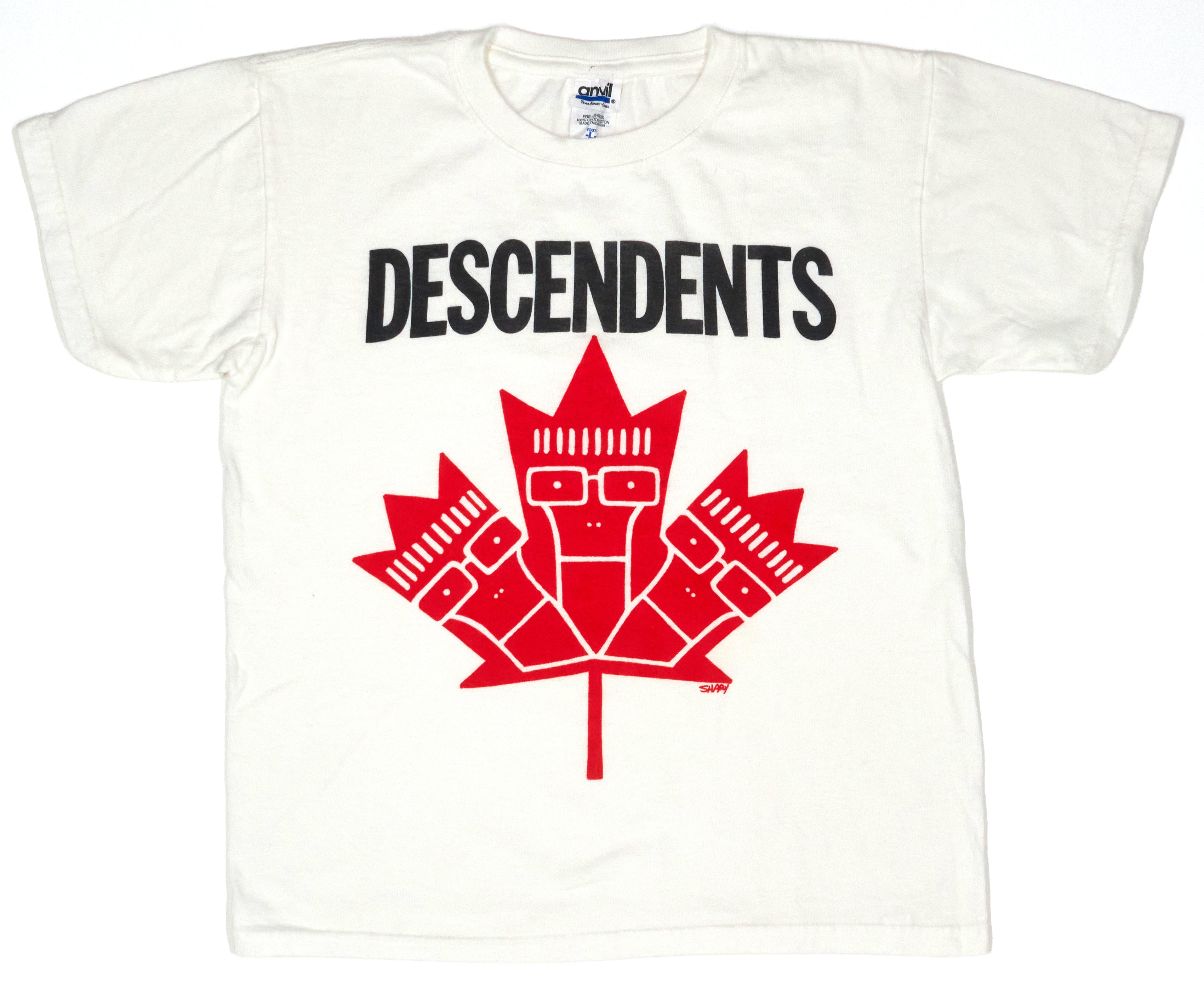 Descendents - Canadian Maple Leaf 2010 Tour Shirt Size Youth Large