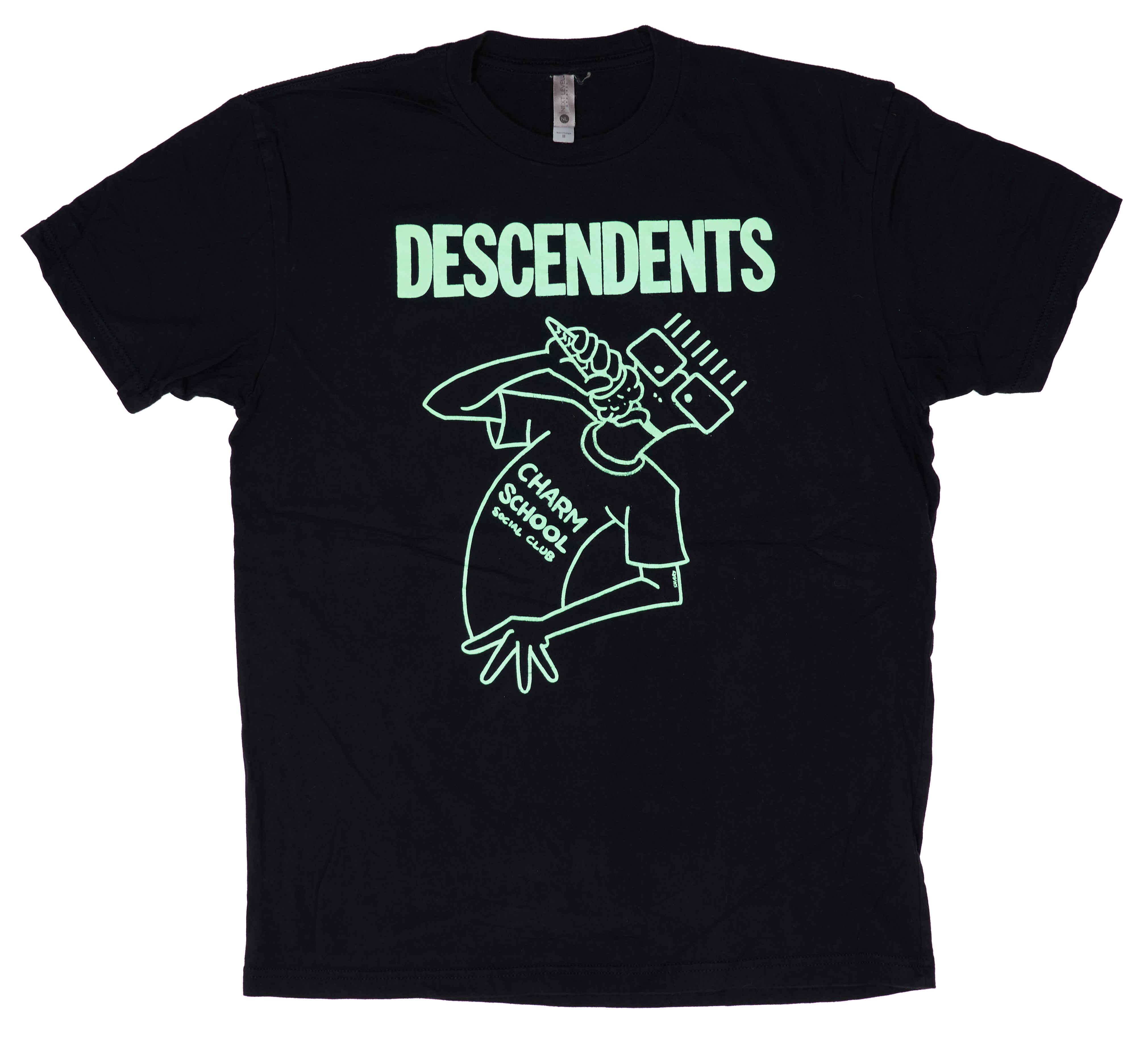 Descendents - Charm School Social Ice Cream Club Shirt Size Medium